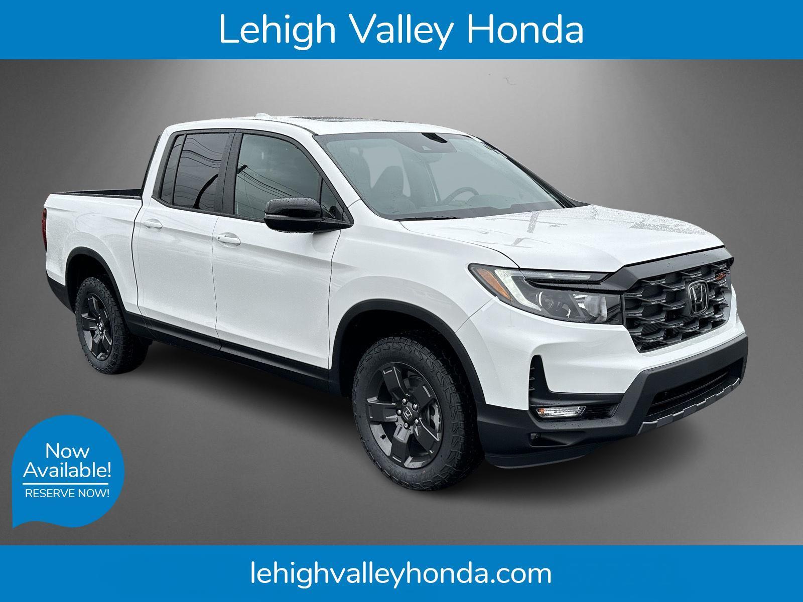 Platinum White Pearl 2026 Honda Ridgeline Pickup Truck All-Wheel Drive Automatic