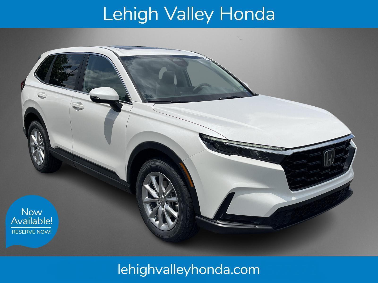 Platinum White Pearl 2026 Honda CR-V EX AWD SUV / Crossover All-Wheel Drive Continuously Variable Transmission