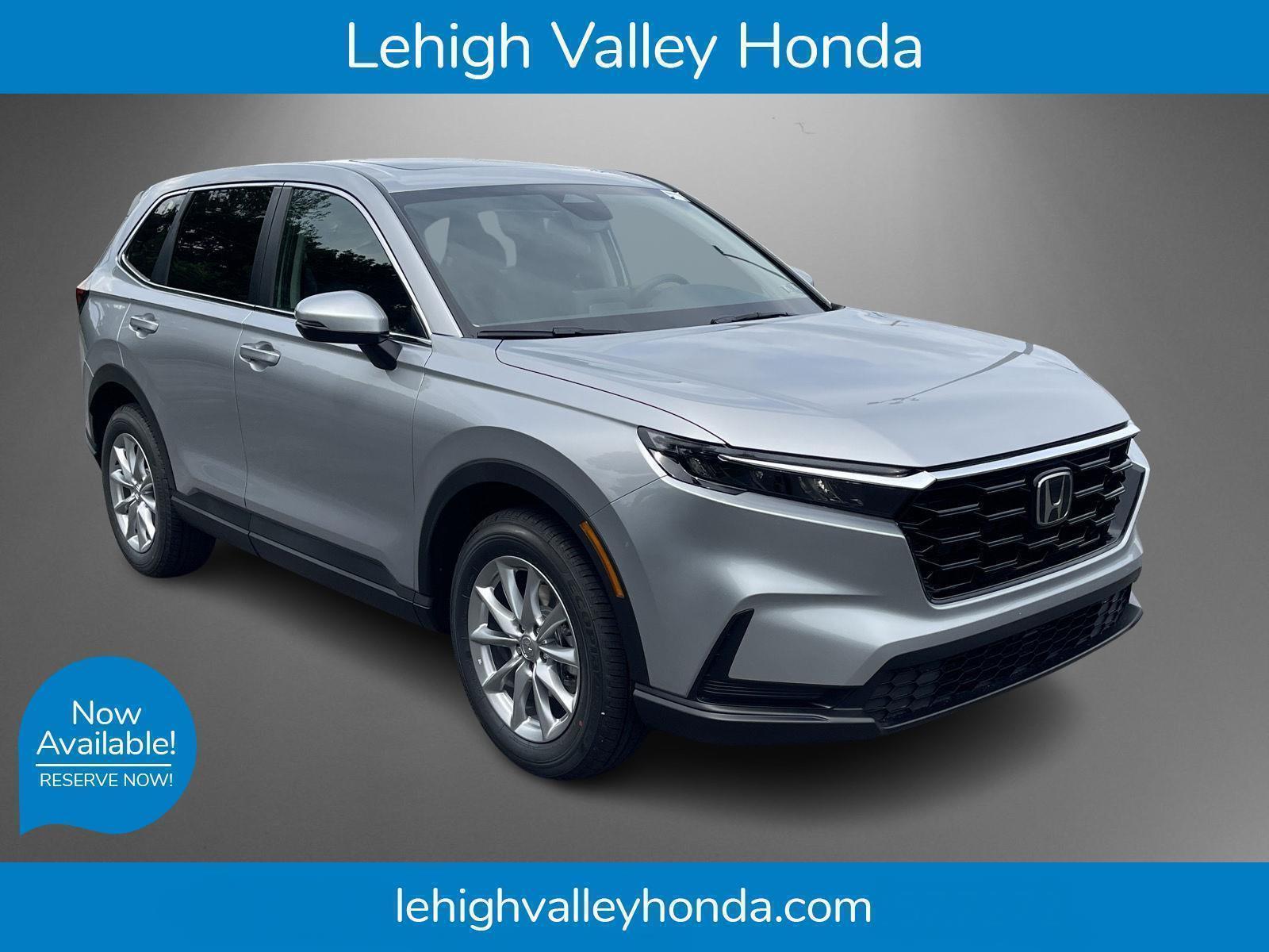 Solar Silver Metallic 2026 Honda CR-V EX AWD SUV / Crossover All-Wheel Drive Continuously Variable Transmission