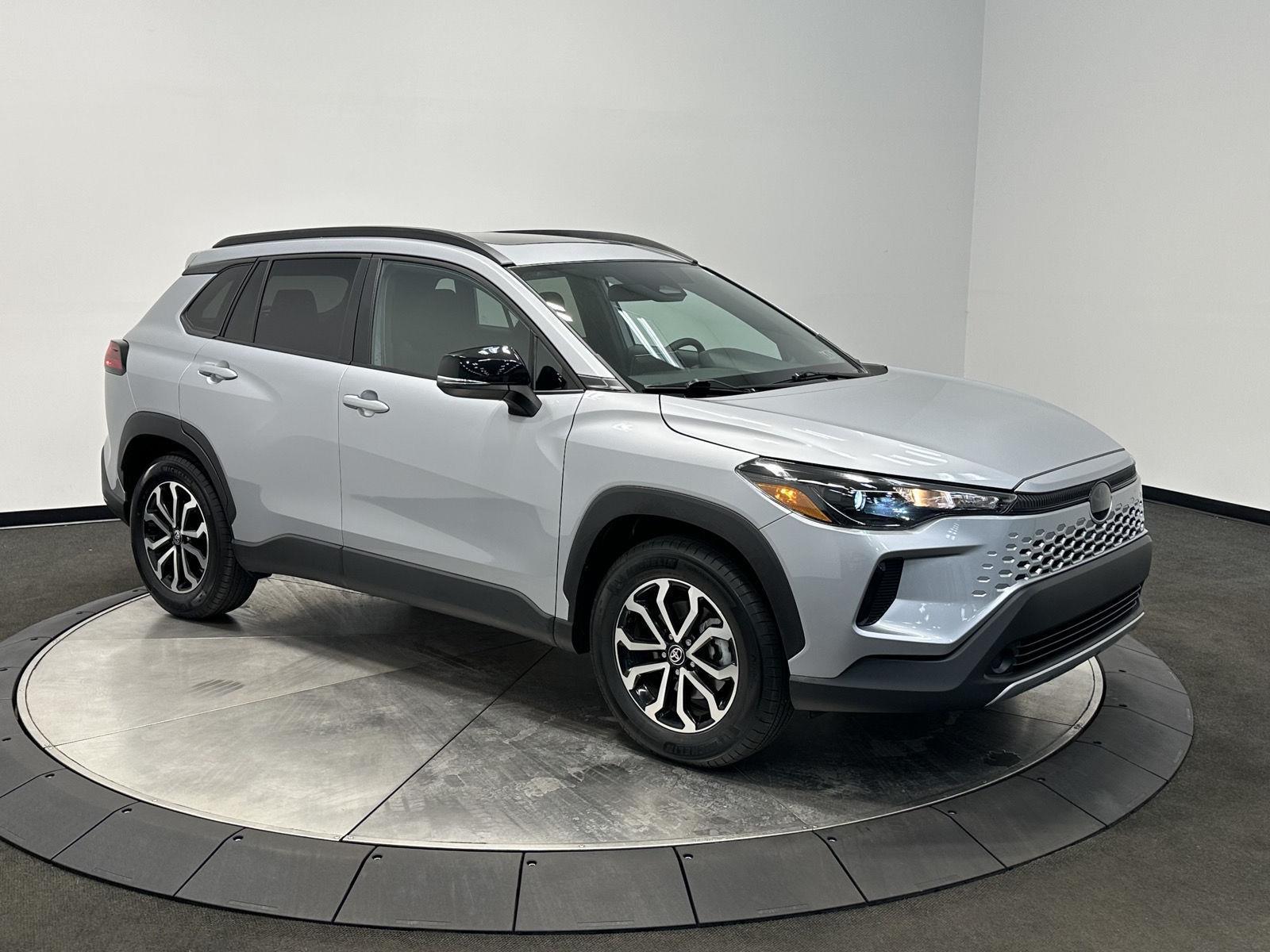 Sonic Silver 2026 Toyota Corolla Cross Hybrid SE AWD SUV / Crossover All-Wheel Drive Continuously Variable Transmission