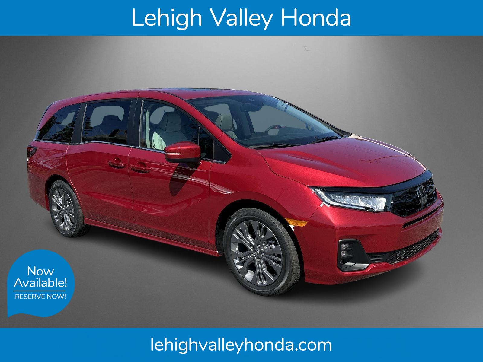 Radiant Red Metallic II 2026 Honda Odyssey Minivan Front-Wheel Drive Automatic