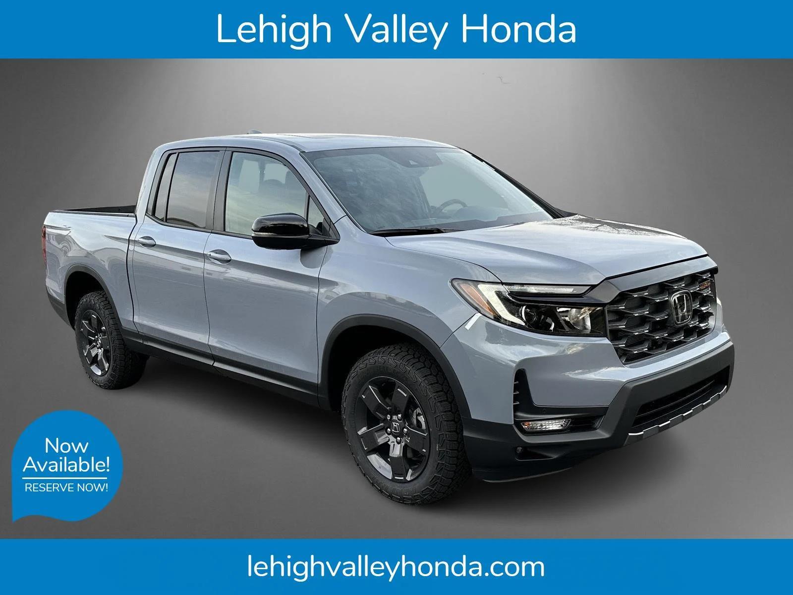 Sonic Gray Pearl 2026 Honda Ridgeline TrailSport AWD Pickup Truck All-Wheel Drive Automatic