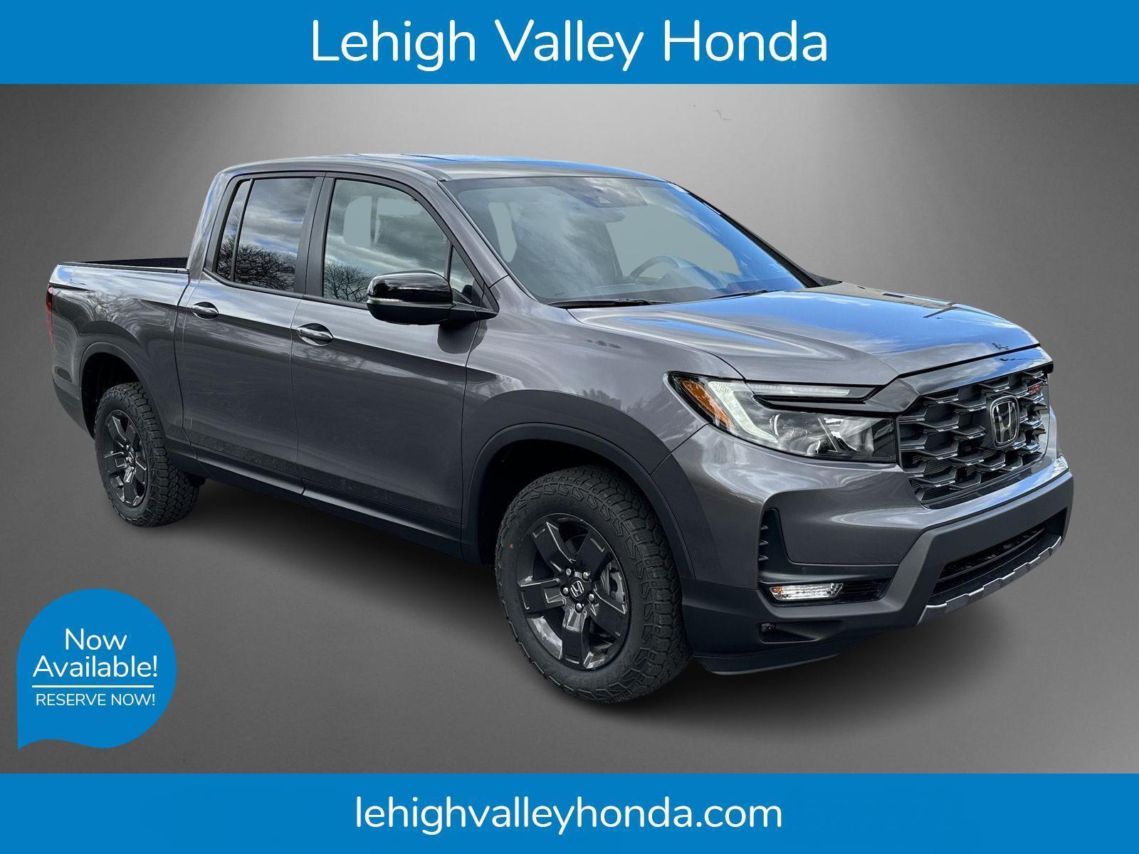 Gray (Modern Steel Metallic) 2026 Honda Ridgeline Pickup Truck All-Wheel Drive Automatic