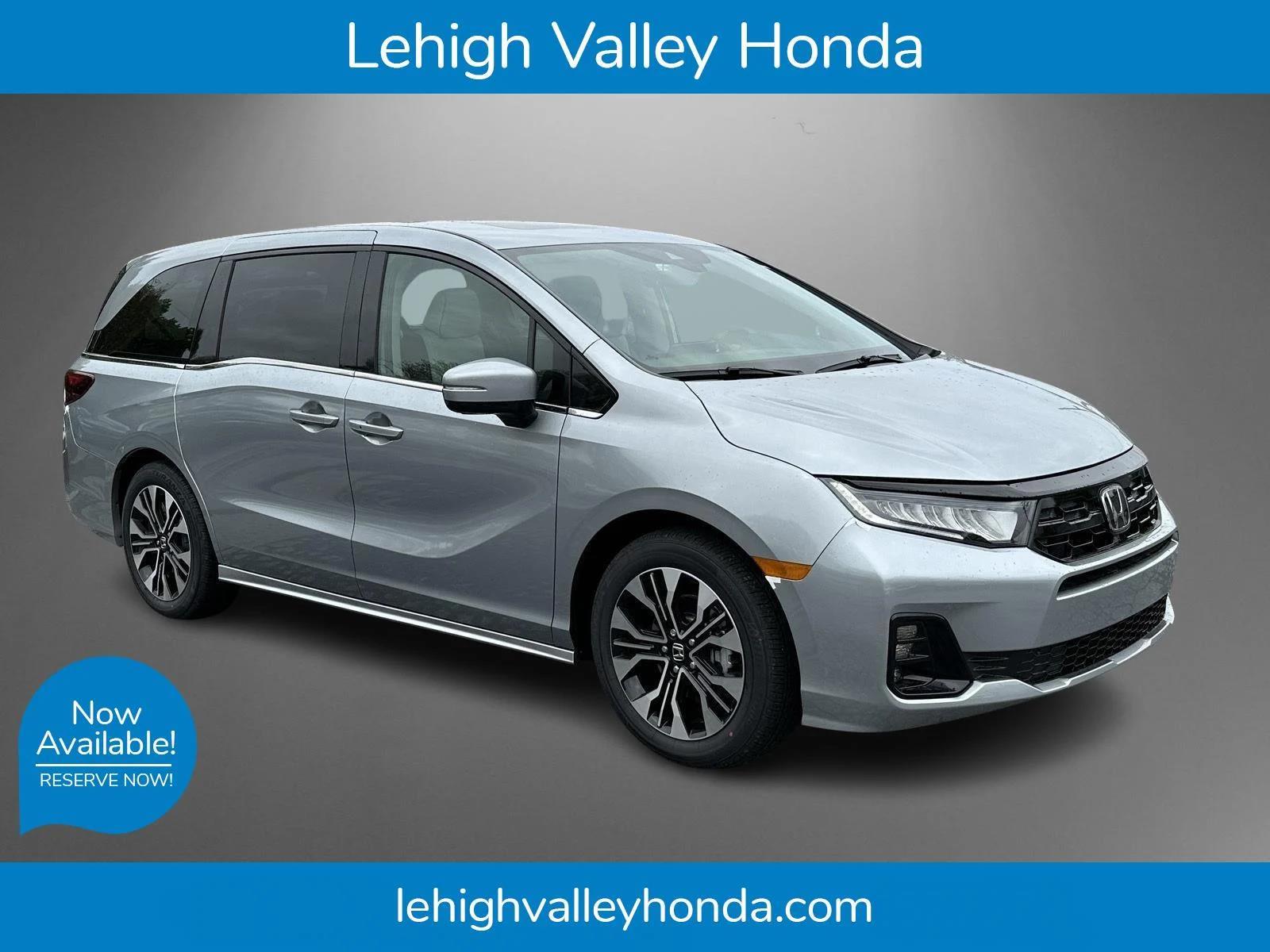Solar Silver Metallic 2026 Honda Odyssey Minivan Front-Wheel Drive Automatic