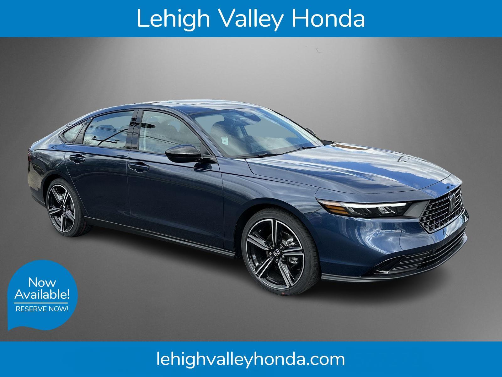 Canyon River Blue Metallic 2026 Honda Accord Sedan Front-Wheel Drive Continuously Variable Transmission