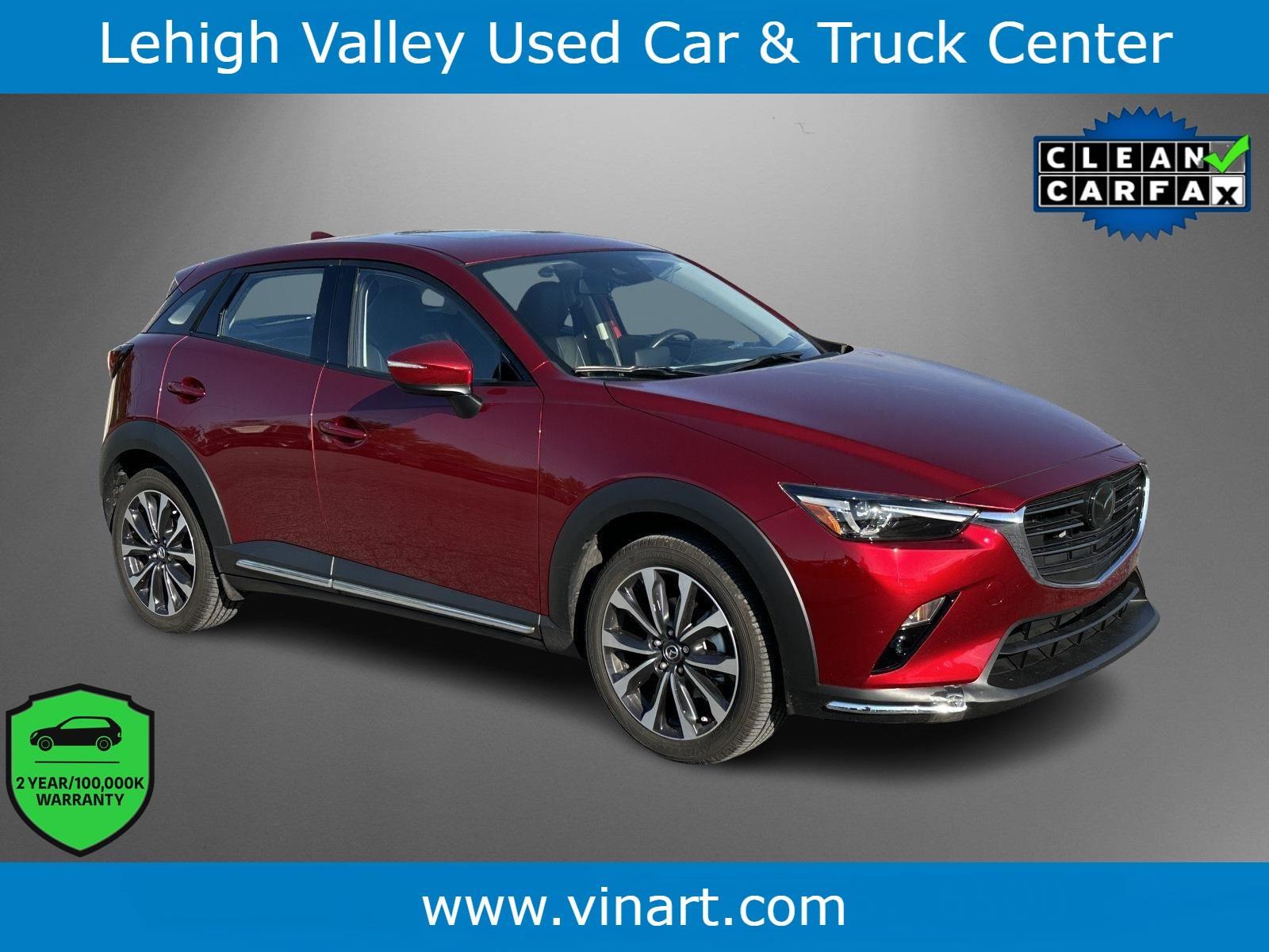 Soul Red Crystal Metallic 2019 Mazda CX-3 Grand Touring AWD SUV / Crossover All-Wheel Drive Automatic
