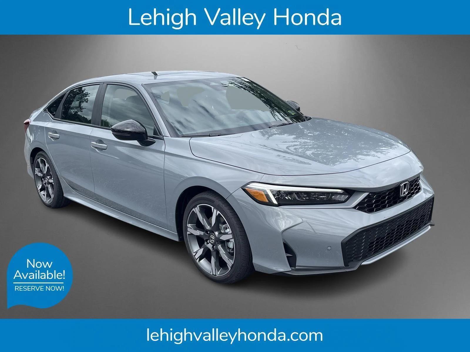Urban Gray Pearl 2026 Honda Civic Hybrid Sport Touring Sedan FWD Sedan Front-Wheel Drive Continuously Variable Transmission