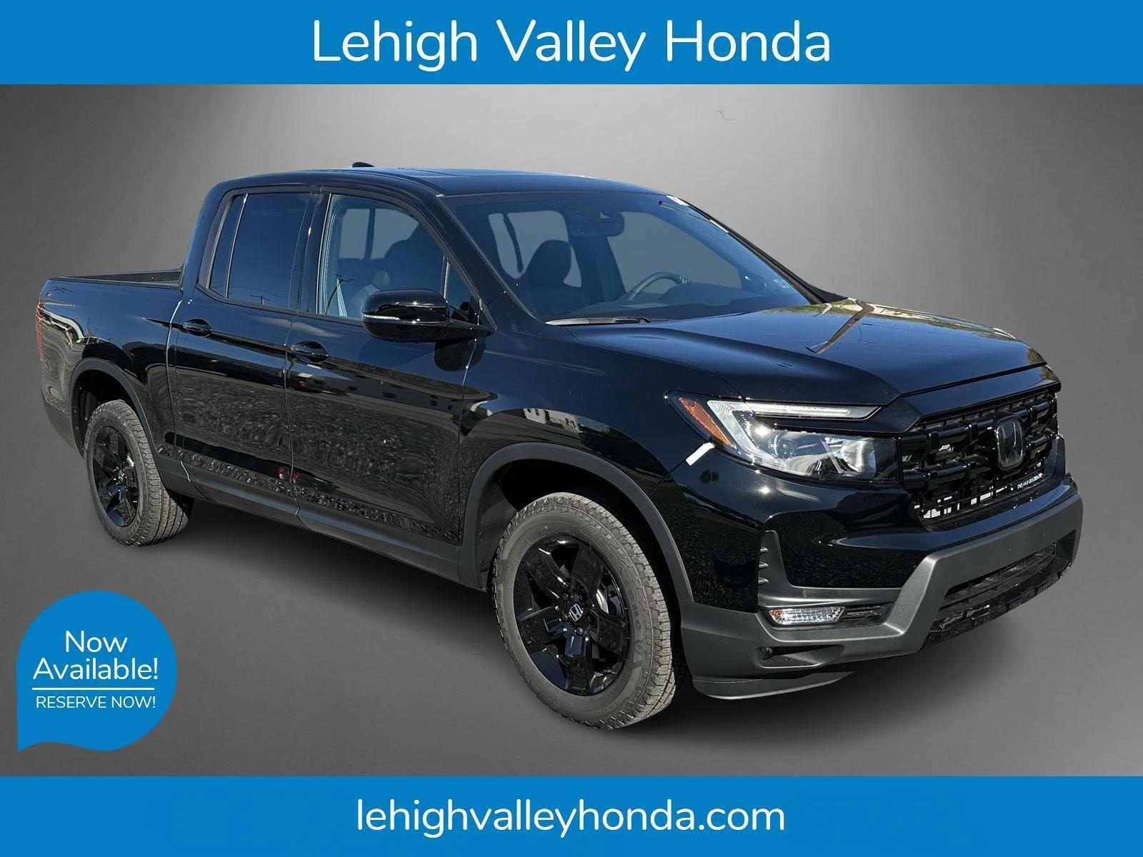 Crystal Black Pearl 2026 Honda Ridgeline Pickup Truck All-Wheel Drive Automatic