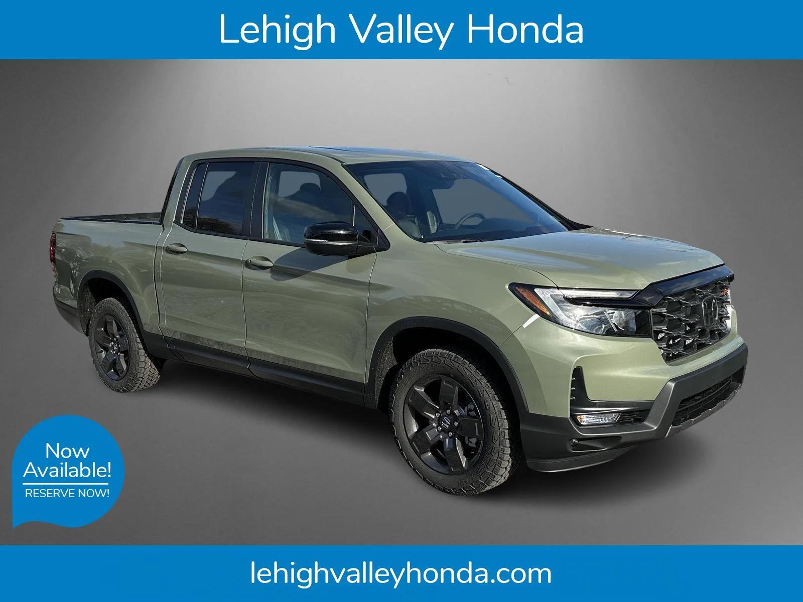 Ash Green Metallic 2026 Honda Ridgeline TrailSport AWD Pickup Truck All-Wheel Drive Automatic
