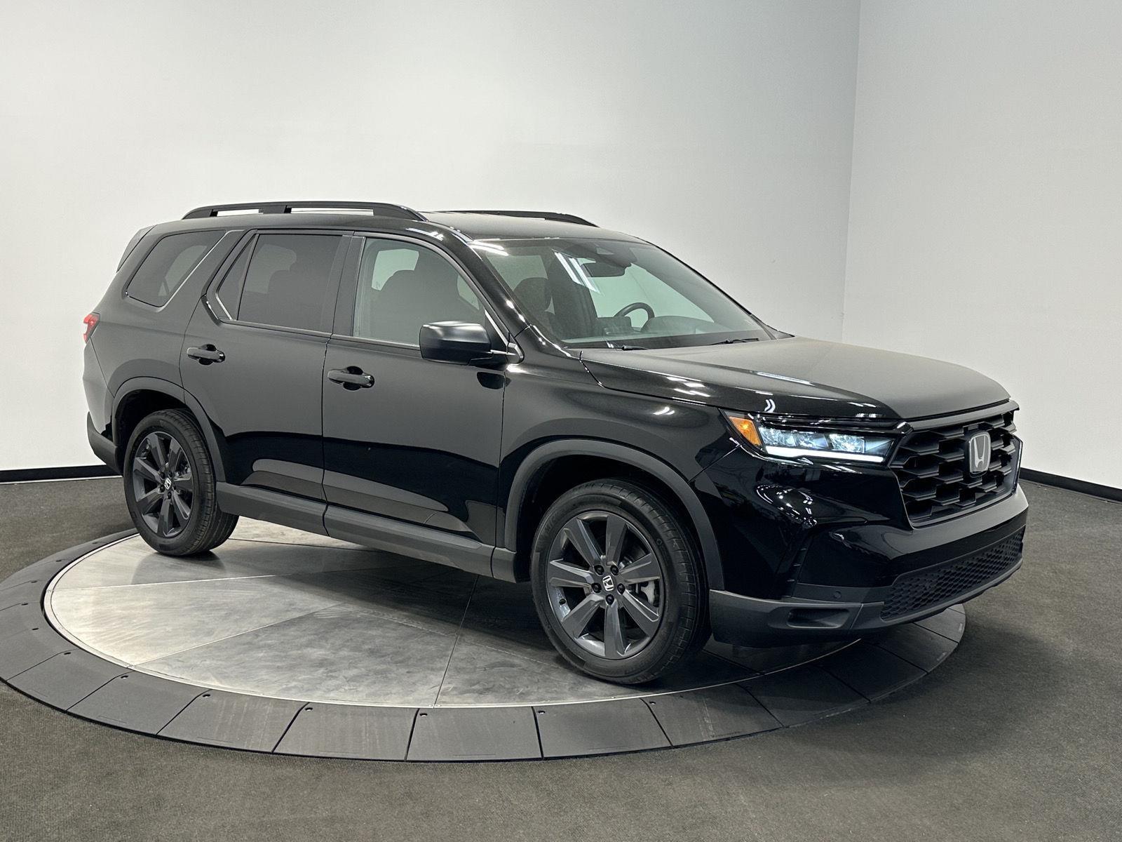 Crystal Black Pearl 2025 Honda Pilot Sport AWD SUV / Crossover All-Wheel Drive Automatic
