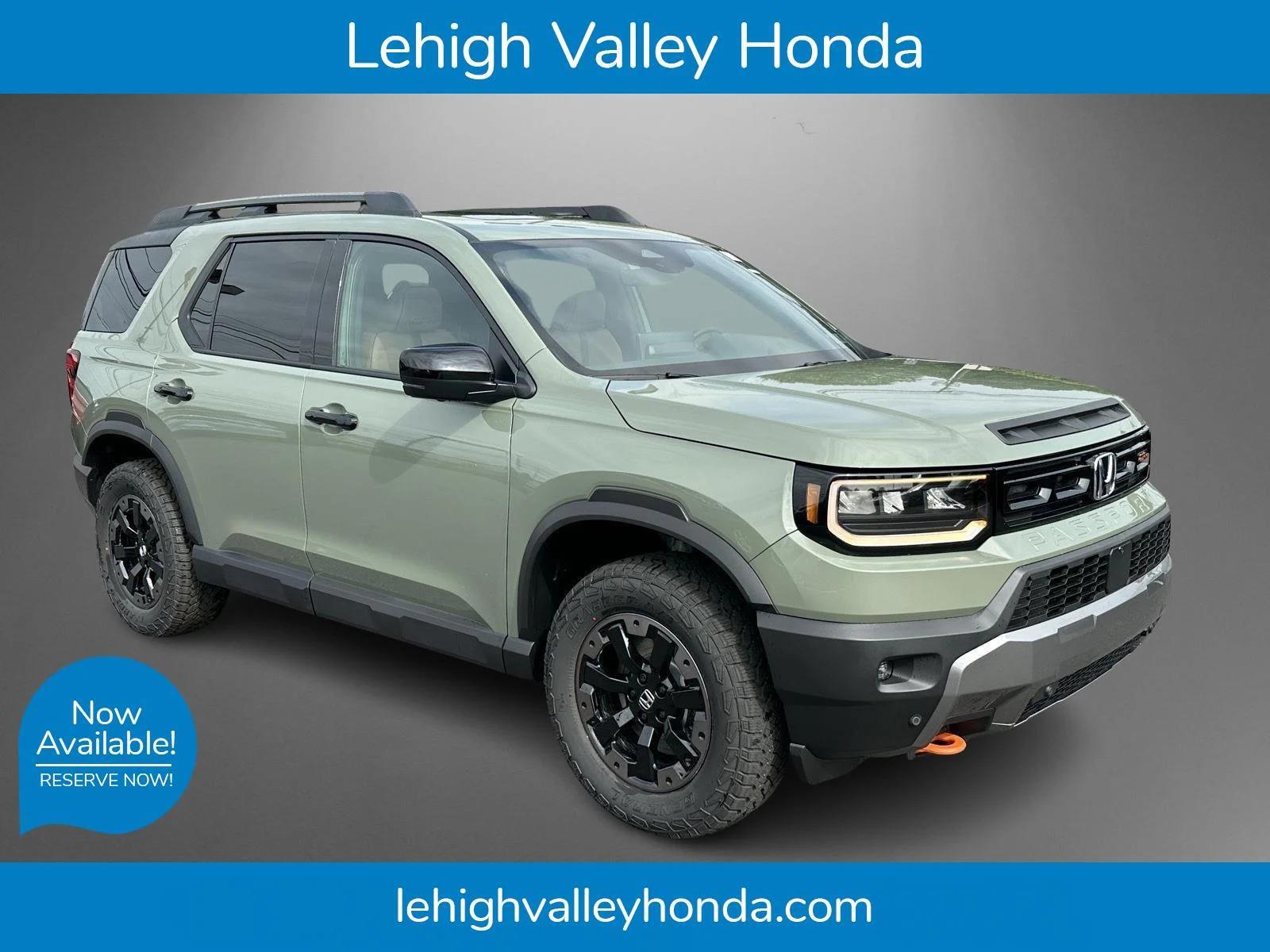 Ash Green Metallic 2026 Honda Passport SUV / Crossover All-Wheel Drive Automatic