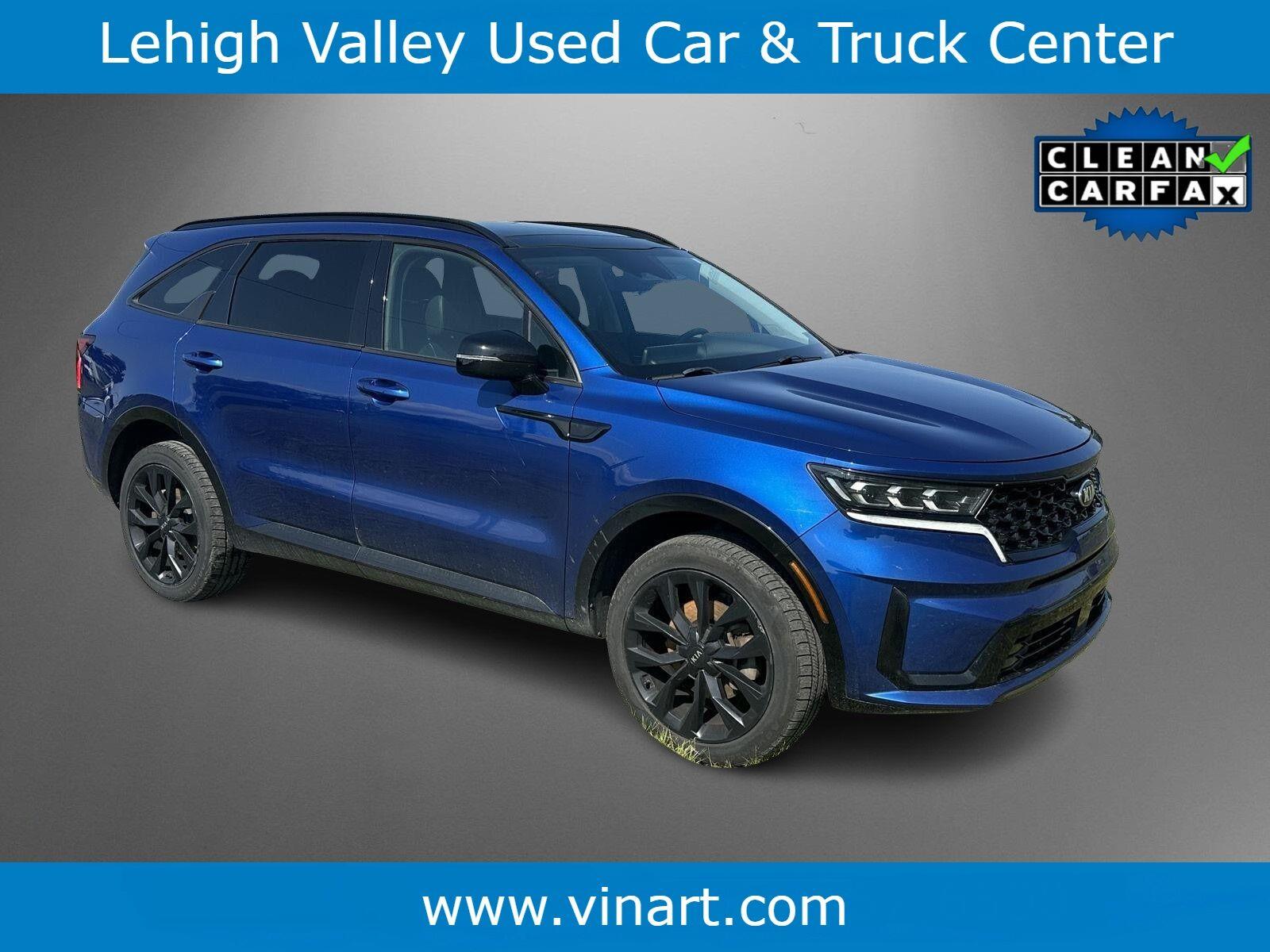 Sapphire Blue 2021 Kia Sorento SUV / Crossover All-Wheel Drive Automatic