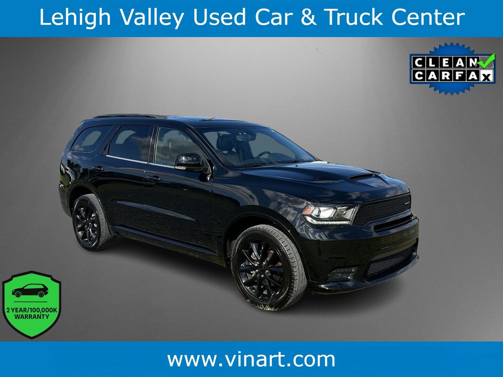 DB Black Clearcoat 2018 Dodge Durango SUV / Crossover All-Wheel Drive 8-Speed Automatic