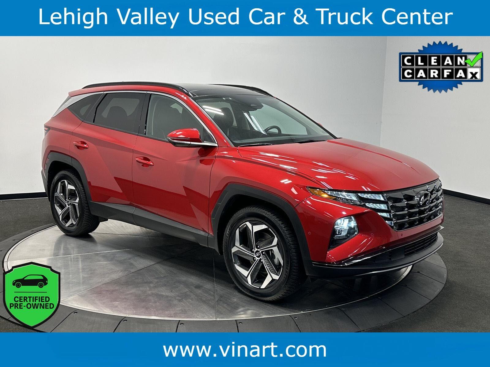 Calypso Red 2022 Hyundai Tucson SUV / Crossover All-Wheel Drive Automatic