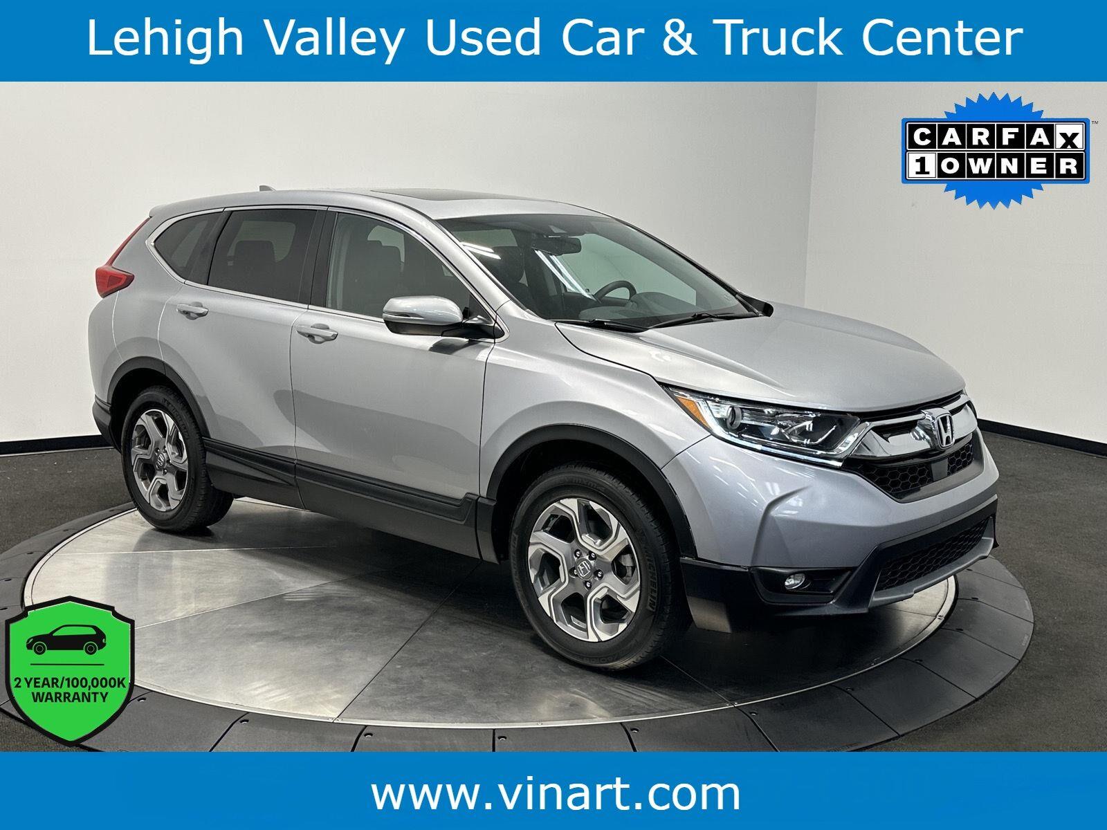 Lunar Silver Metallic 2018 Honda CR-V SUV / Crossover All-Wheel Drive Continuously Variable Transmission