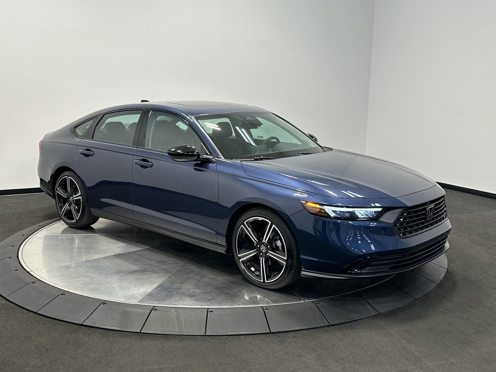 Canyon River Blue Metallic 2026 Honda Accord Sedan Front-Wheel Drive Continuously Variable Transmission