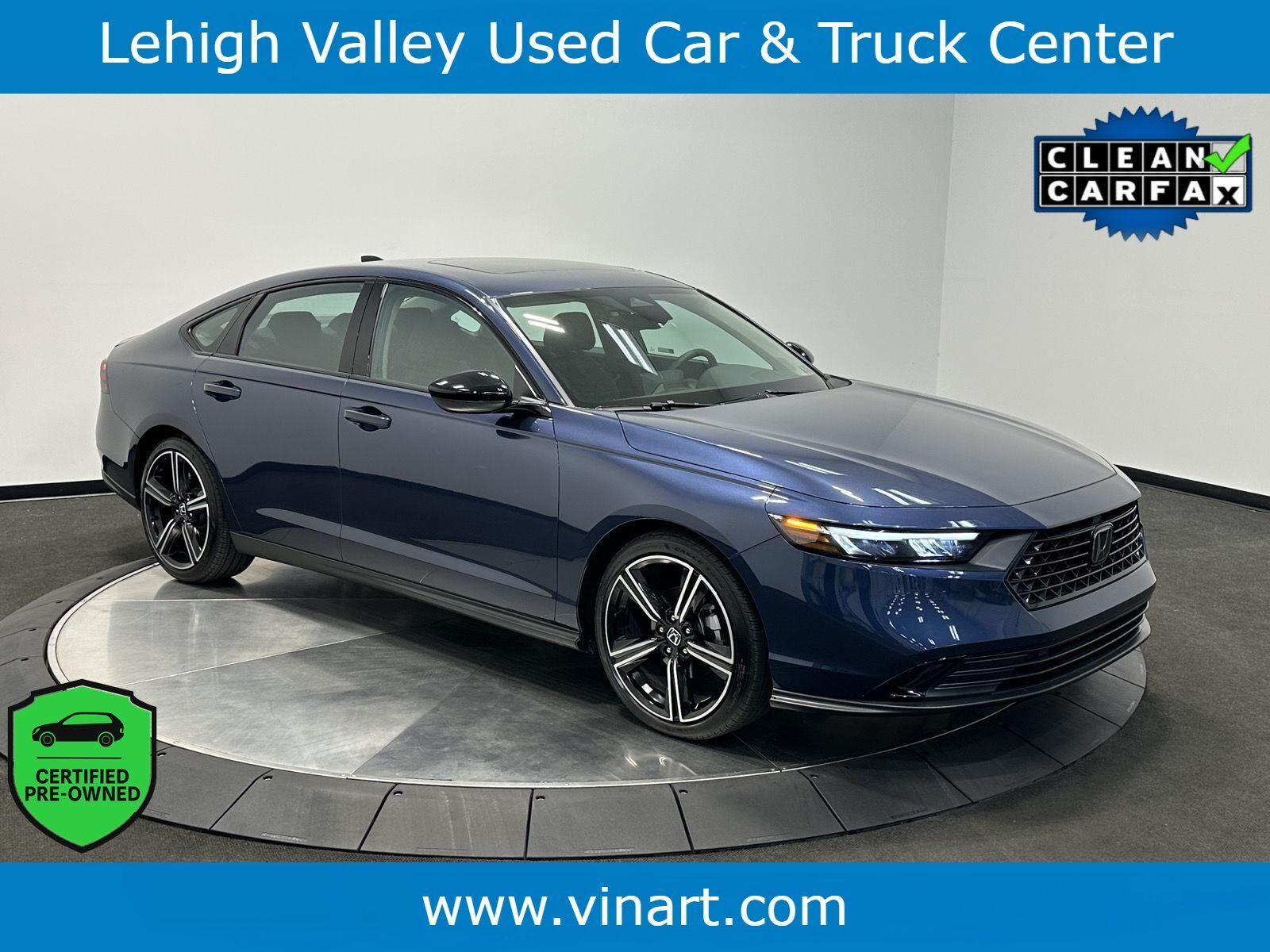 Canyon River Blue Metallic 2026 Honda Accord Sedan Front-Wheel Drive Continuously Variable Transmission