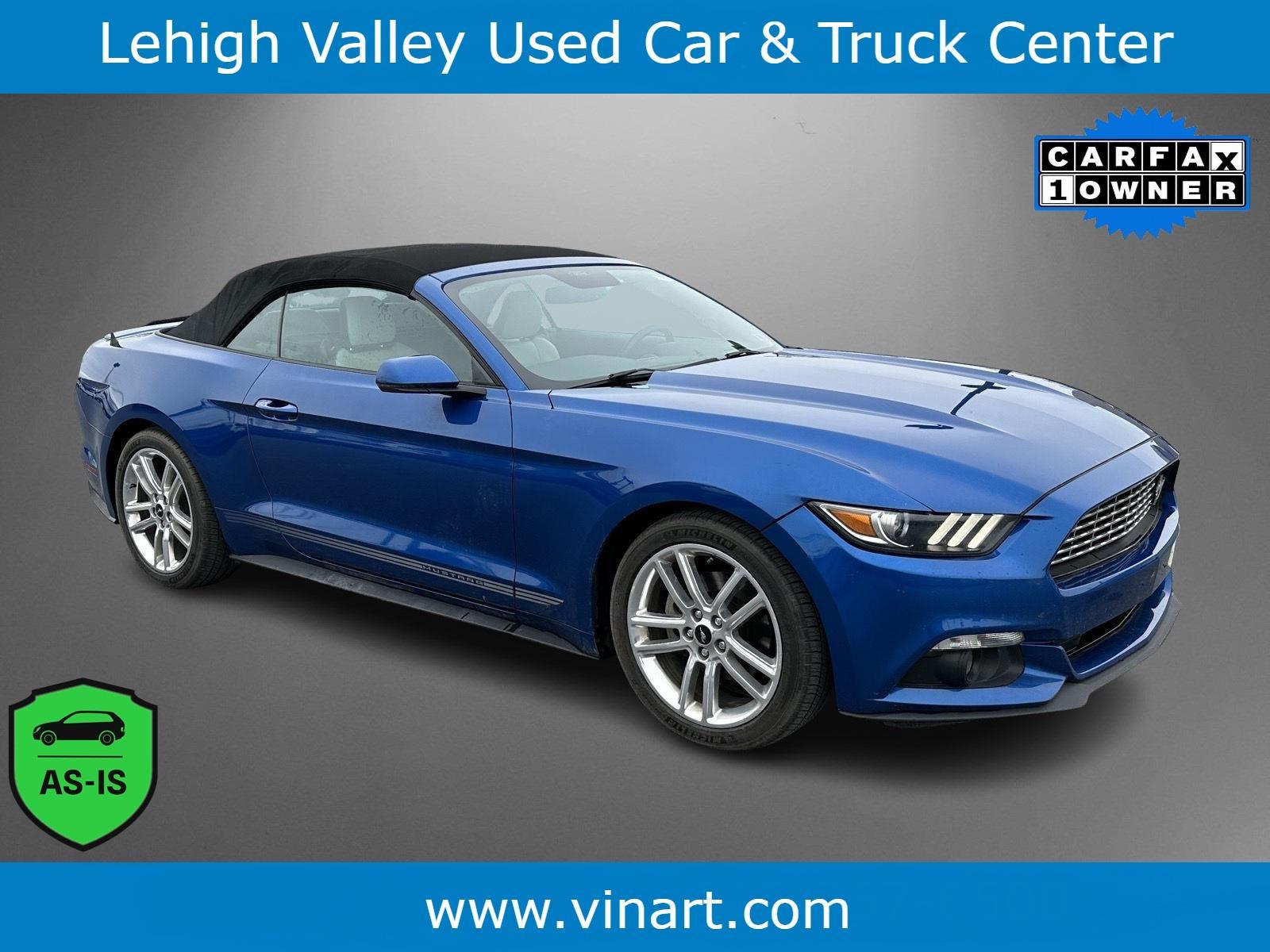 2017 Ford Mustang EcoBoost Premium Convertible RWD