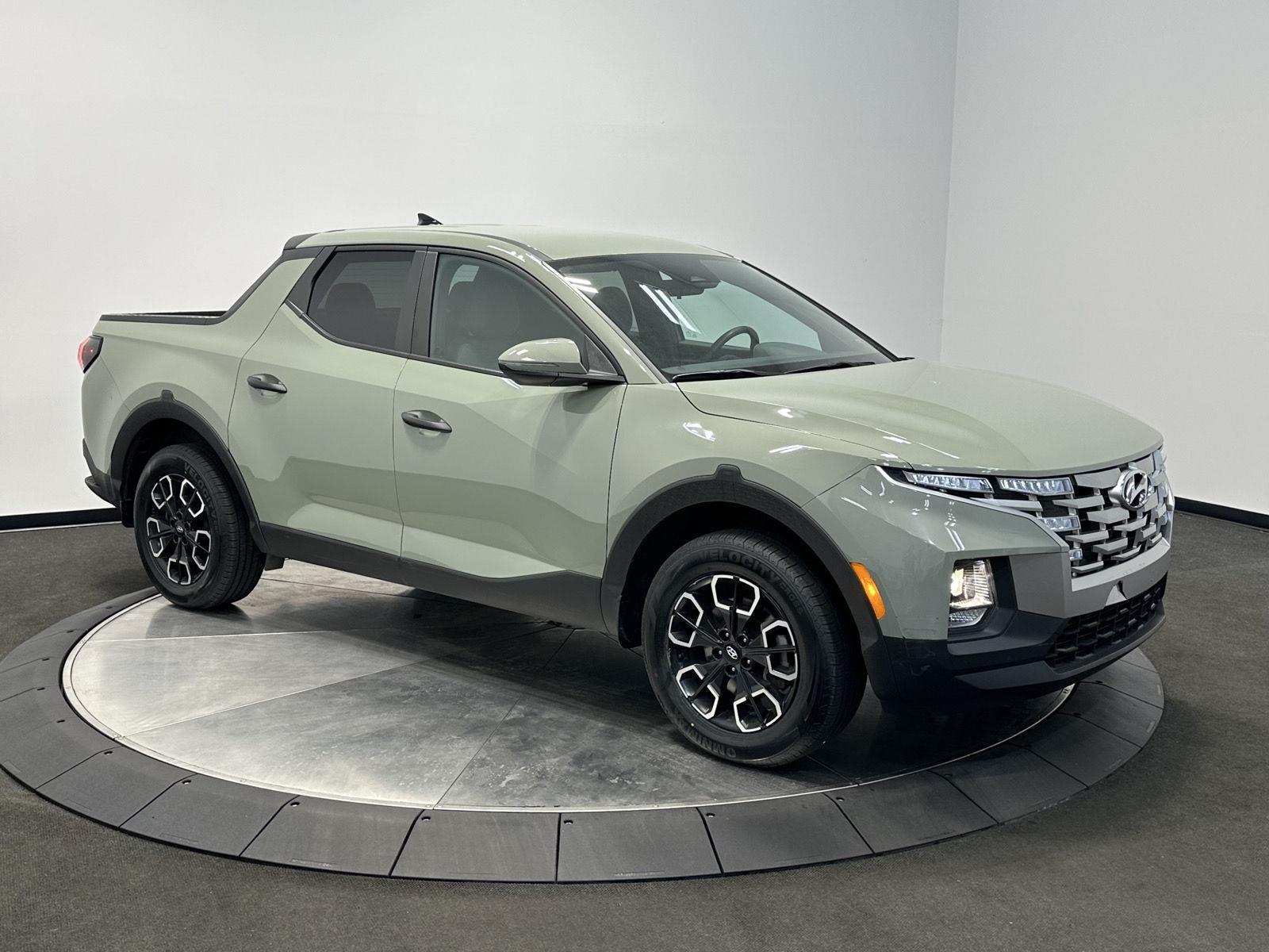 Sage Gray 2023 Hyundai Santa Cruz SEL Crew Cab AWD Pickup Truck All-Wheel Drive Automatic