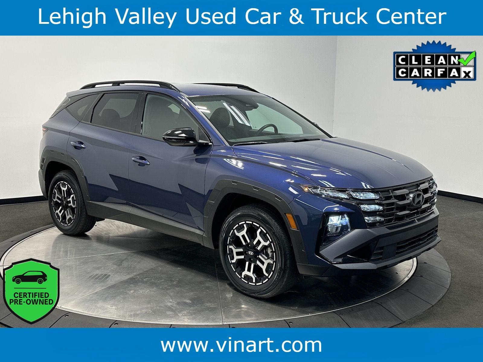 Atlantis Blue 2025 Hyundai Tucson SUV / Crossover All-Wheel Drive Automatic