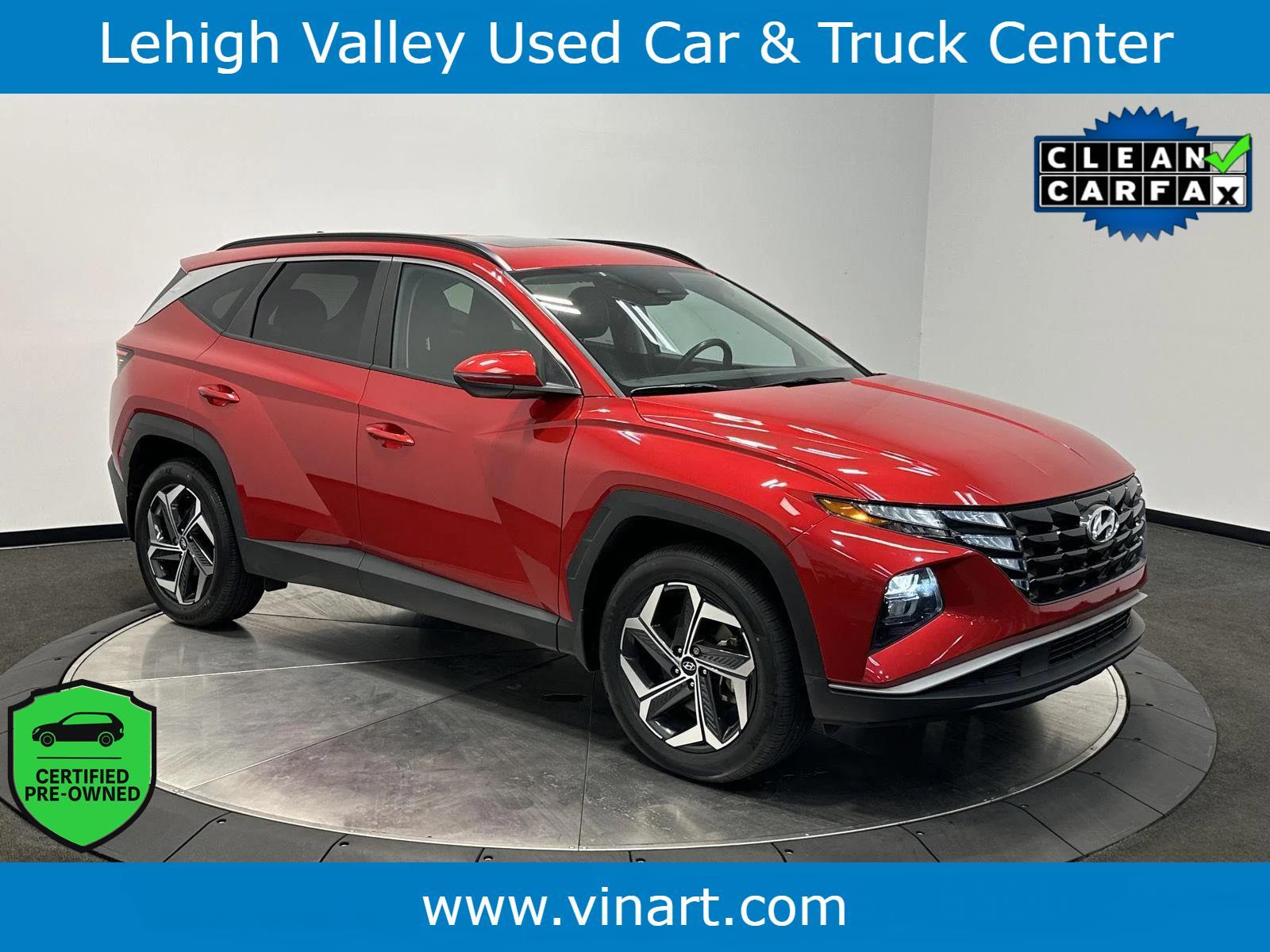 Calypso Red 2023 Hyundai Tucson SUV / Crossover All-Wheel Drive Automatic