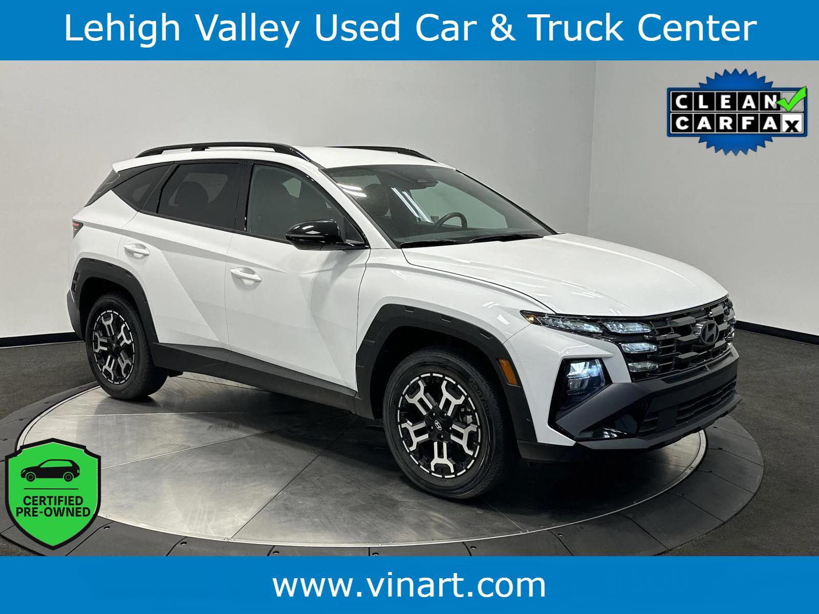 Serenity White Pearl 2025 Hyundai Tucson SUV / Crossover All-Wheel Drive Automatic