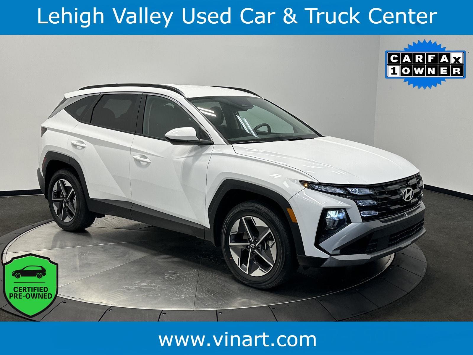 Serenity White Pearl 2025 Hyundai Tucson SUV / Crossover All-Wheel Drive Automatic