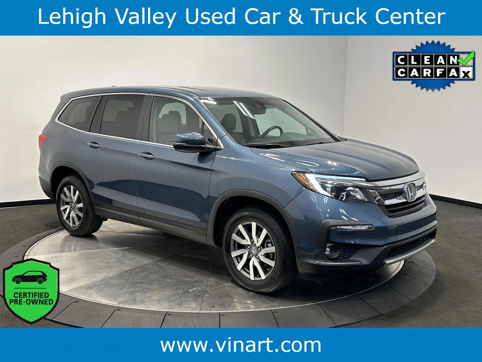 Gray (Steel Sapphire Metallic) 2022 Honda Pilot SUV / Crossover All-Wheel Drive Automatic