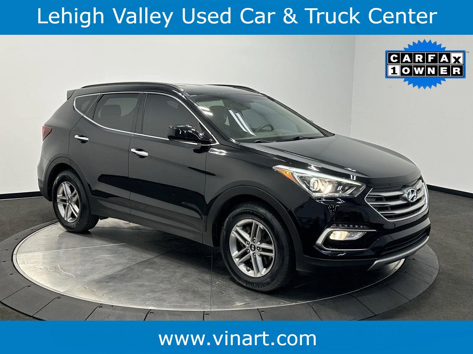 Twilight Black 2017 Hyundai Santa Fe Sport SUV / Crossover All-Wheel Drive Automatic