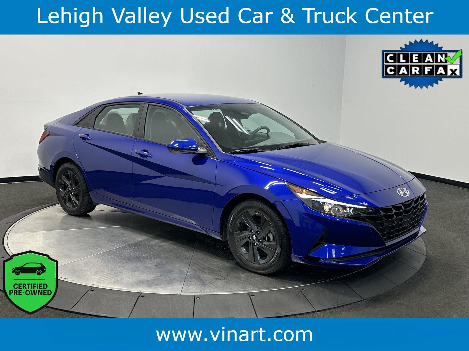 Intense Blue 2023 Hyundai Elantra Sedan Front-Wheel Drive Continuously Variable Transmission