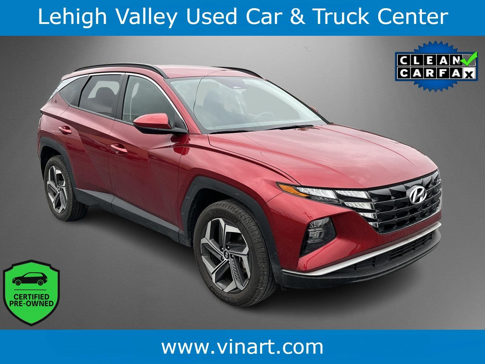 Ultimate Red 2024 Hyundai Tucson SUV / Crossover All-Wheel Drive Automatic
