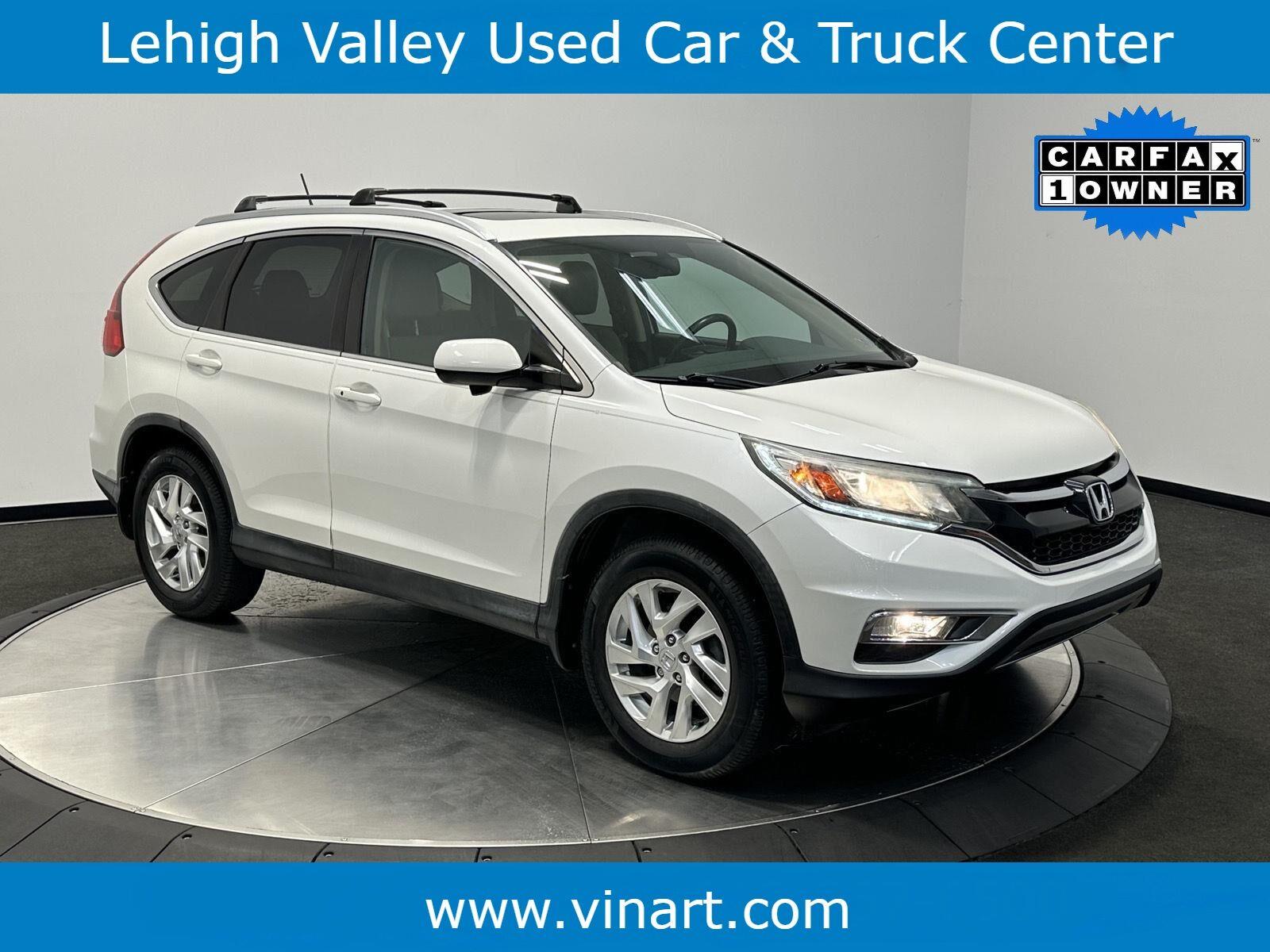 White Diamond Pearl 2015 Honda CR-V SUV / Crossover Front-Wheel Drive Continuously Variable Transmission