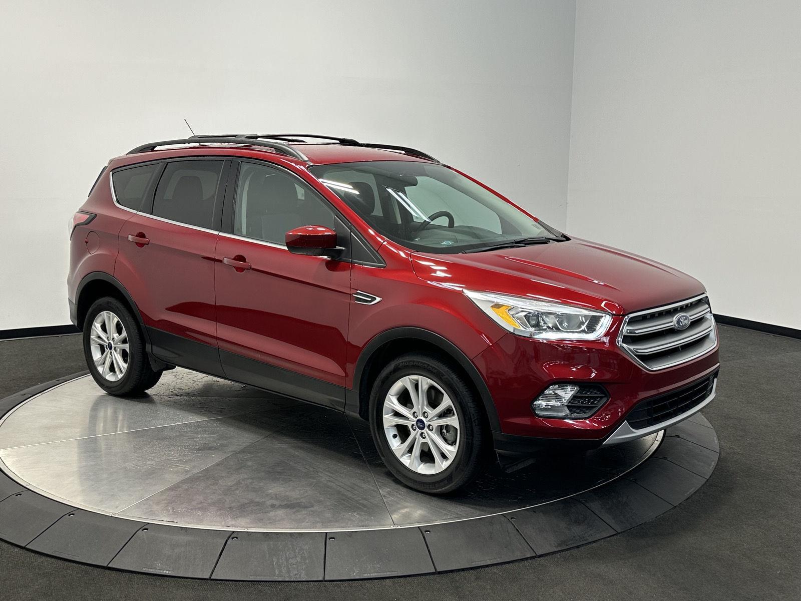 Ruby Red Metallic Tinted Clearcoat 2017 Ford Escape SUV / Crossover All-Wheel Drive 6-Speed Automatic