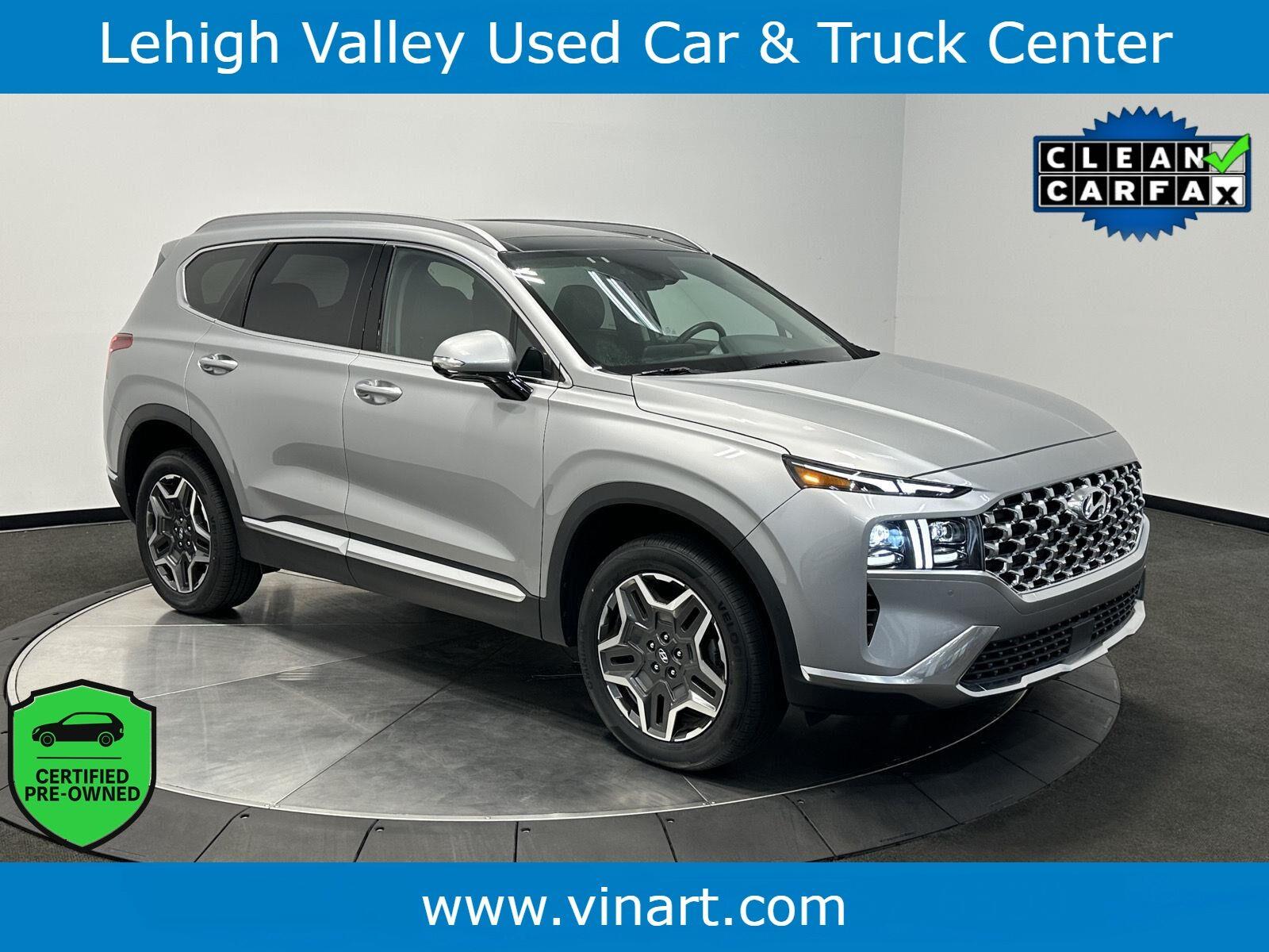 Shimmering Silver 2023 Hyundai Santa Fe SUV / Crossover All-Wheel Drive Automatic