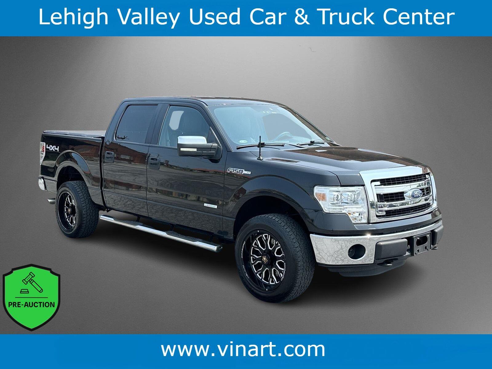 Tuxedo Black Metallic 2013 Ford F-150 Pickup Truck Four-Wheel Drive 6-Speed Automatic Overdrive