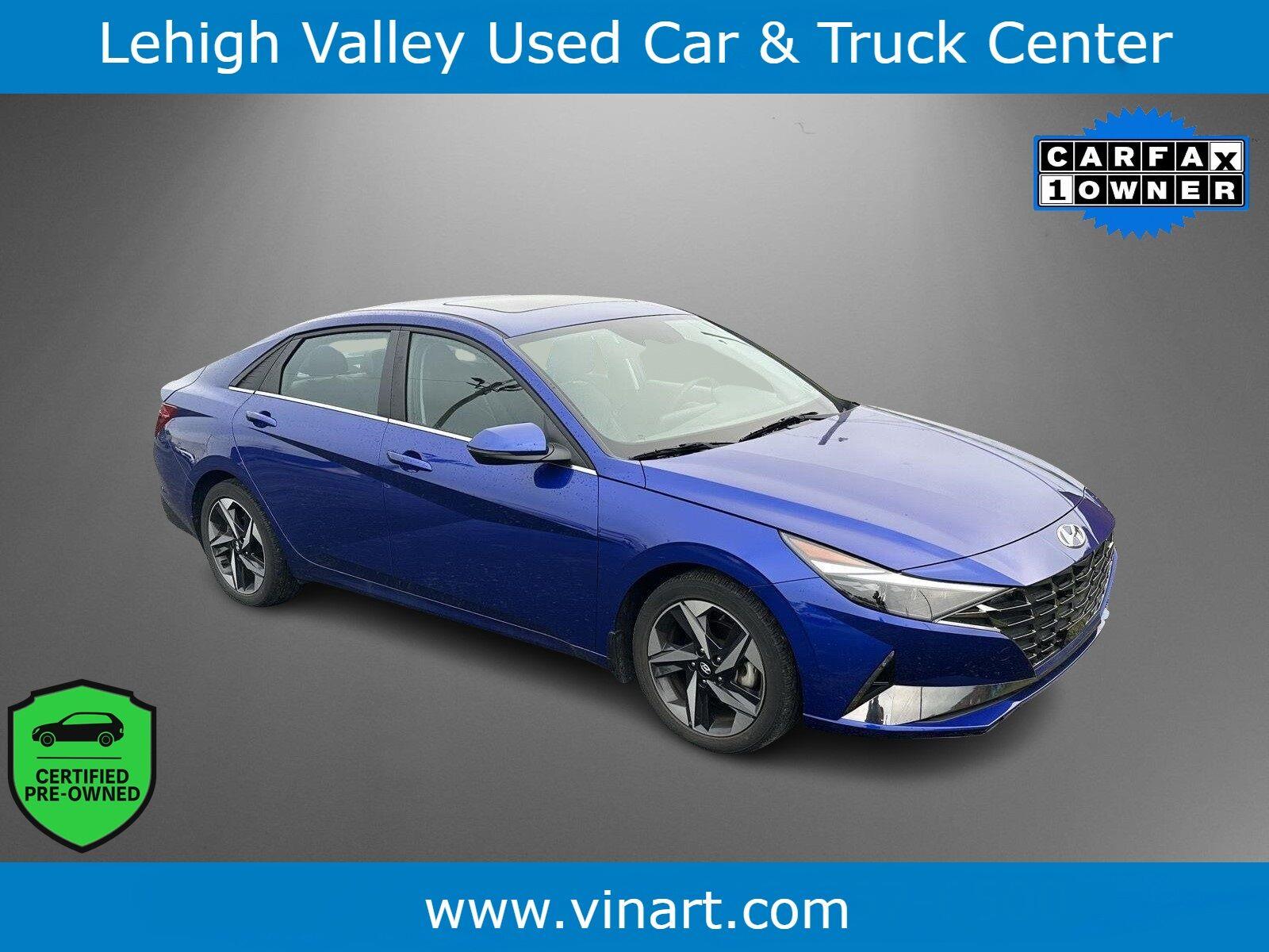 Intense Blue 2023 Hyundai Elantra Sedan Front-Wheel Drive Continuously Variable Transmission