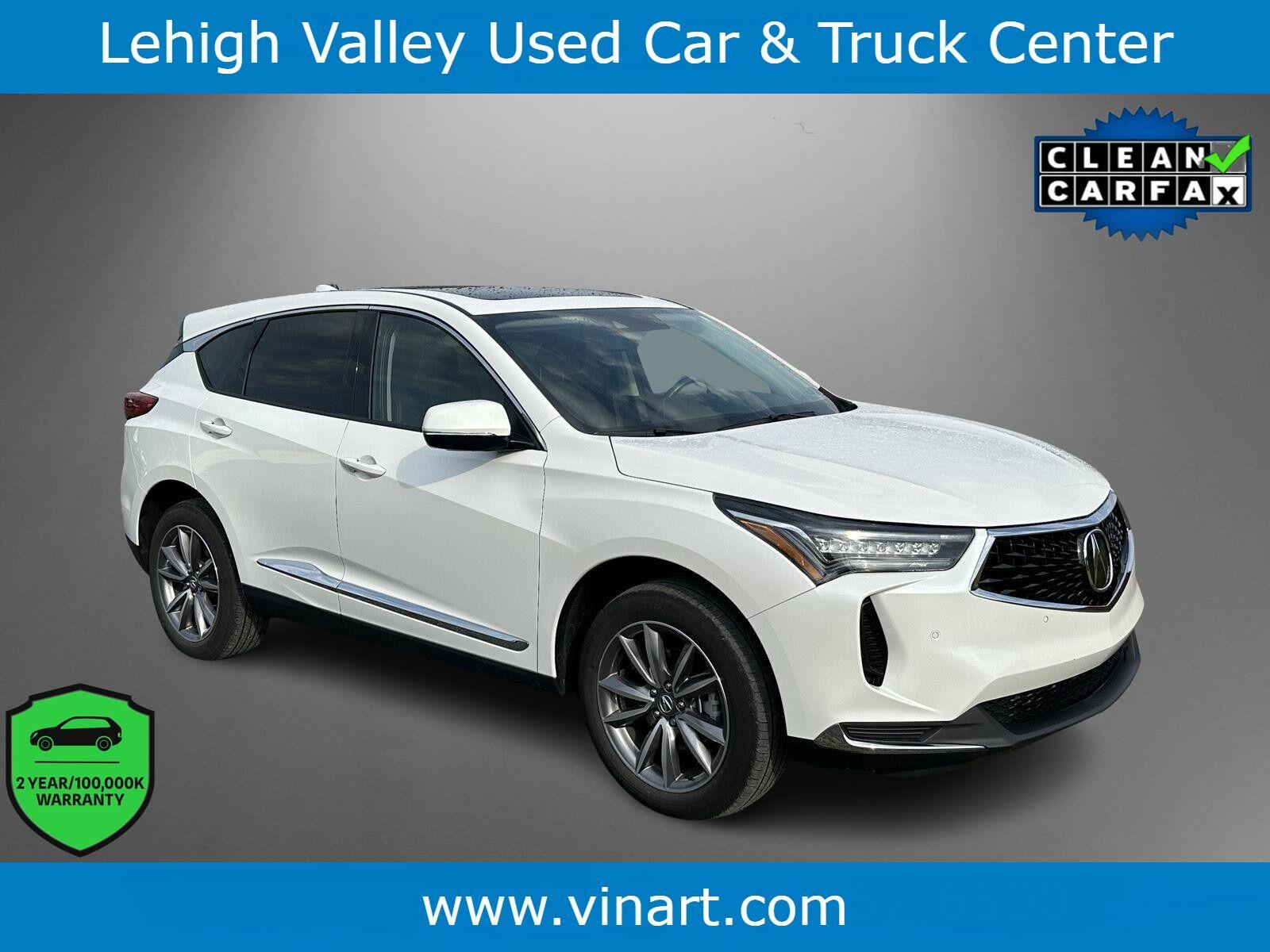 Platinum White Pearl 2023 Acura RDX SUV / Crossover All-Wheel Drive Automatic