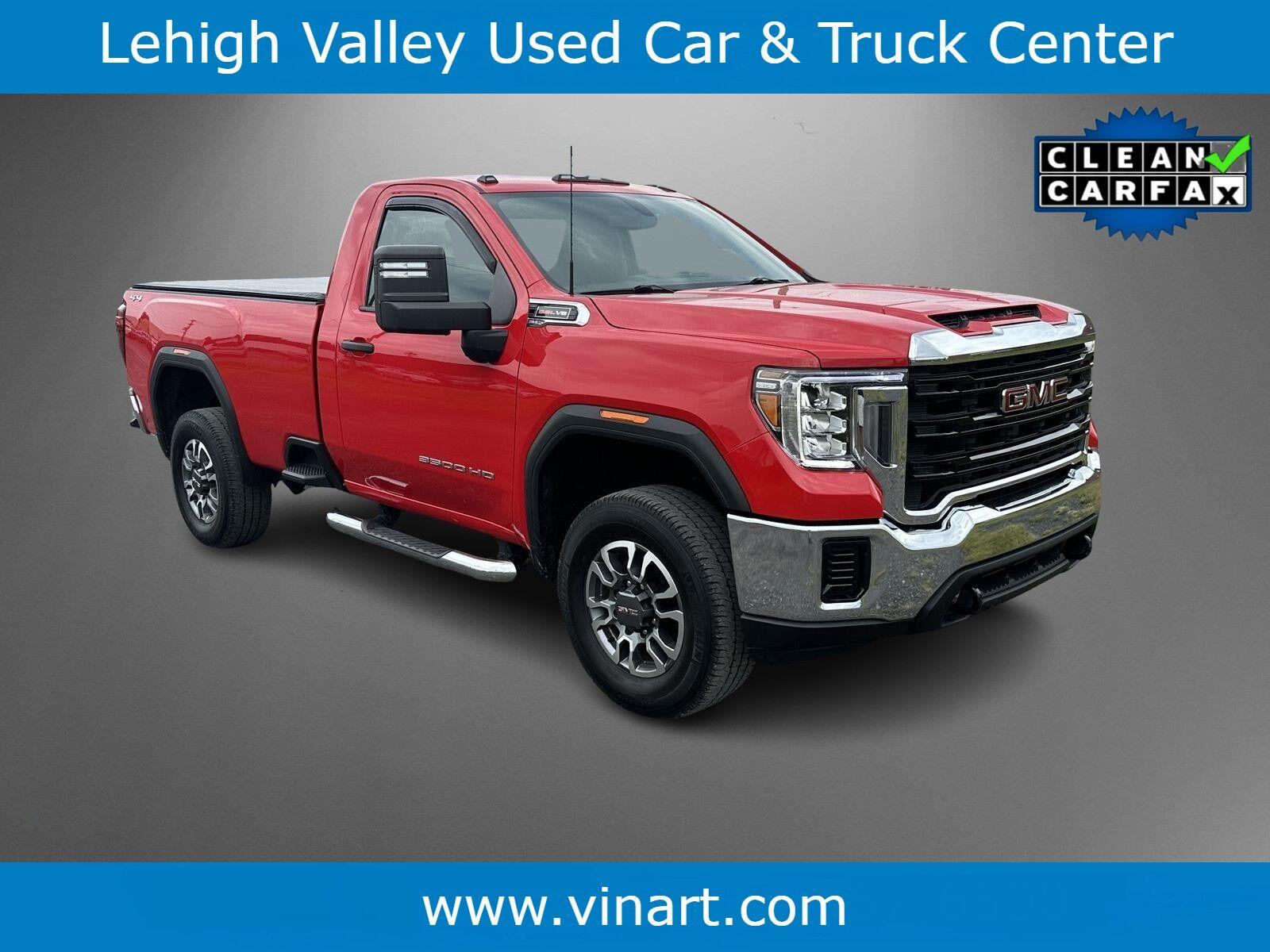Cardinal Red 2022 GMC Sierra 3500HD Pickup Truck Four-Wheel Drive 6-Speed Automatic