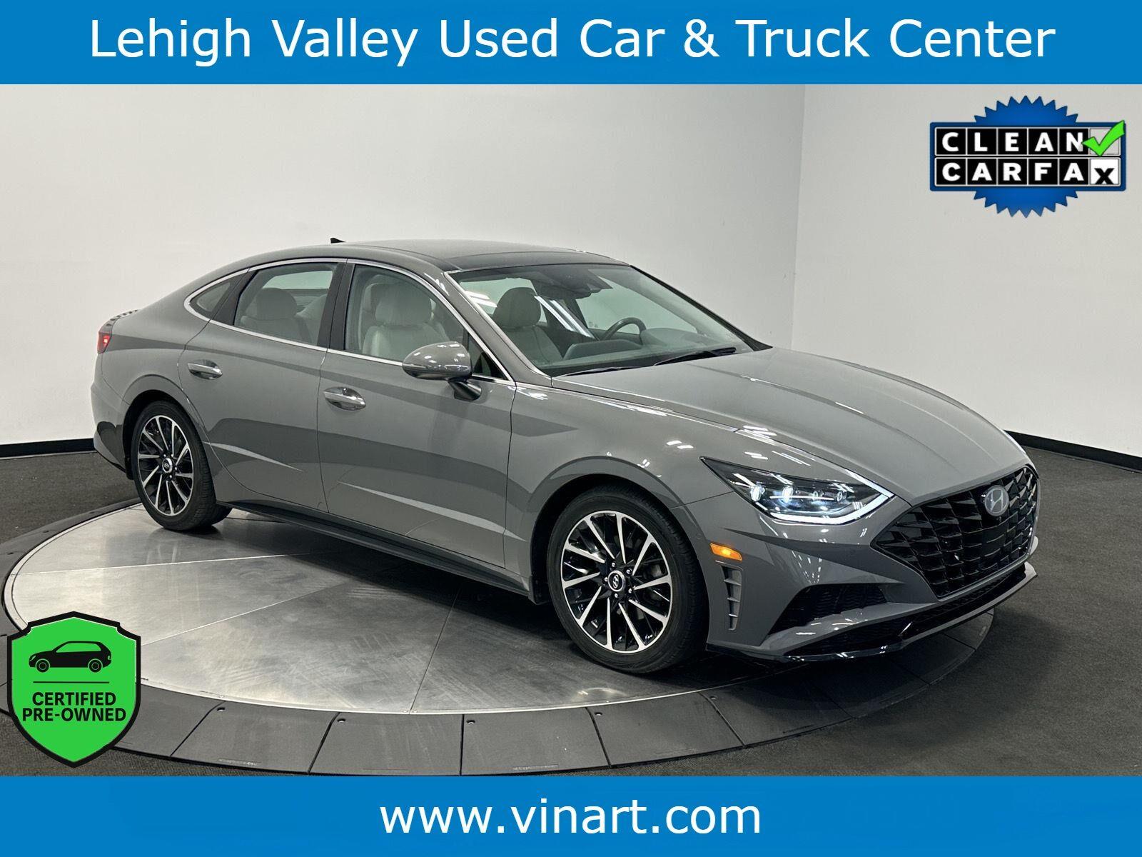 Hampton Gray 2021 Hyundai Sonata Sedan Front-Wheel Drive Automatic