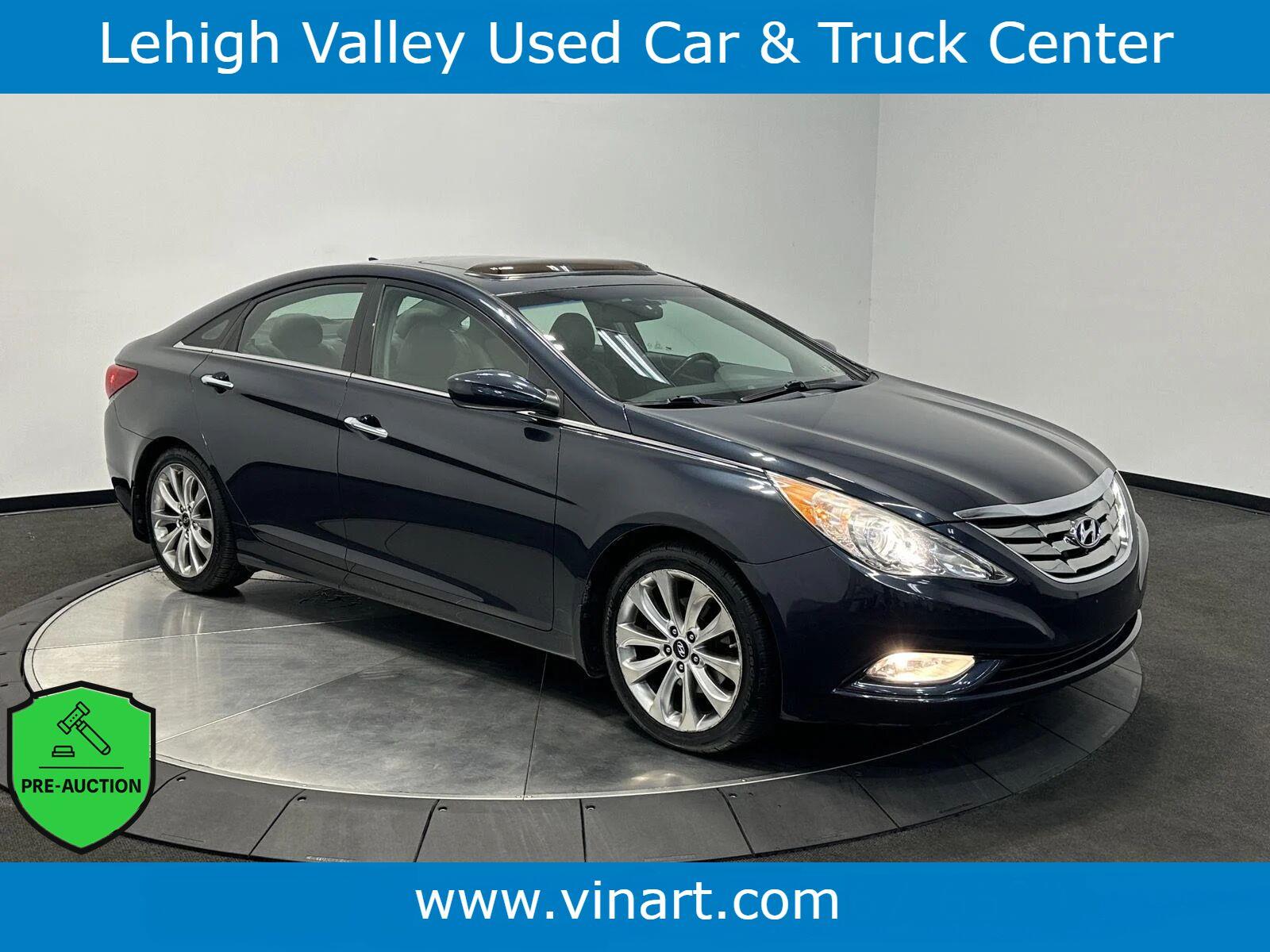Pacific Blue Pearl Mica 2013 Hyundai Sonata Sedan Front-Wheel Drive Automatic