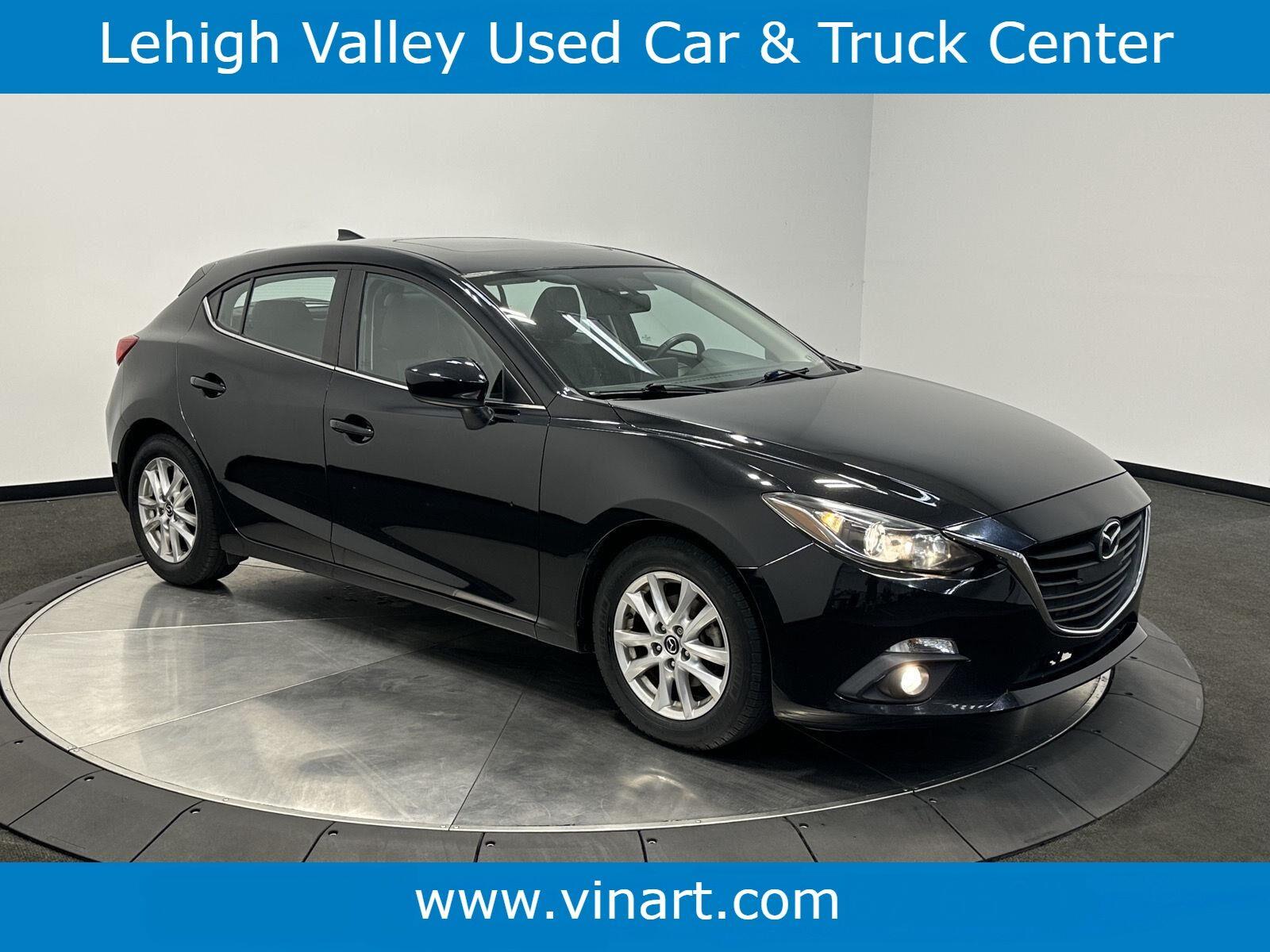 Jet Black Mica 2016 Mazda MAZDA3 Hatchback Front-Wheel Drive Automatic