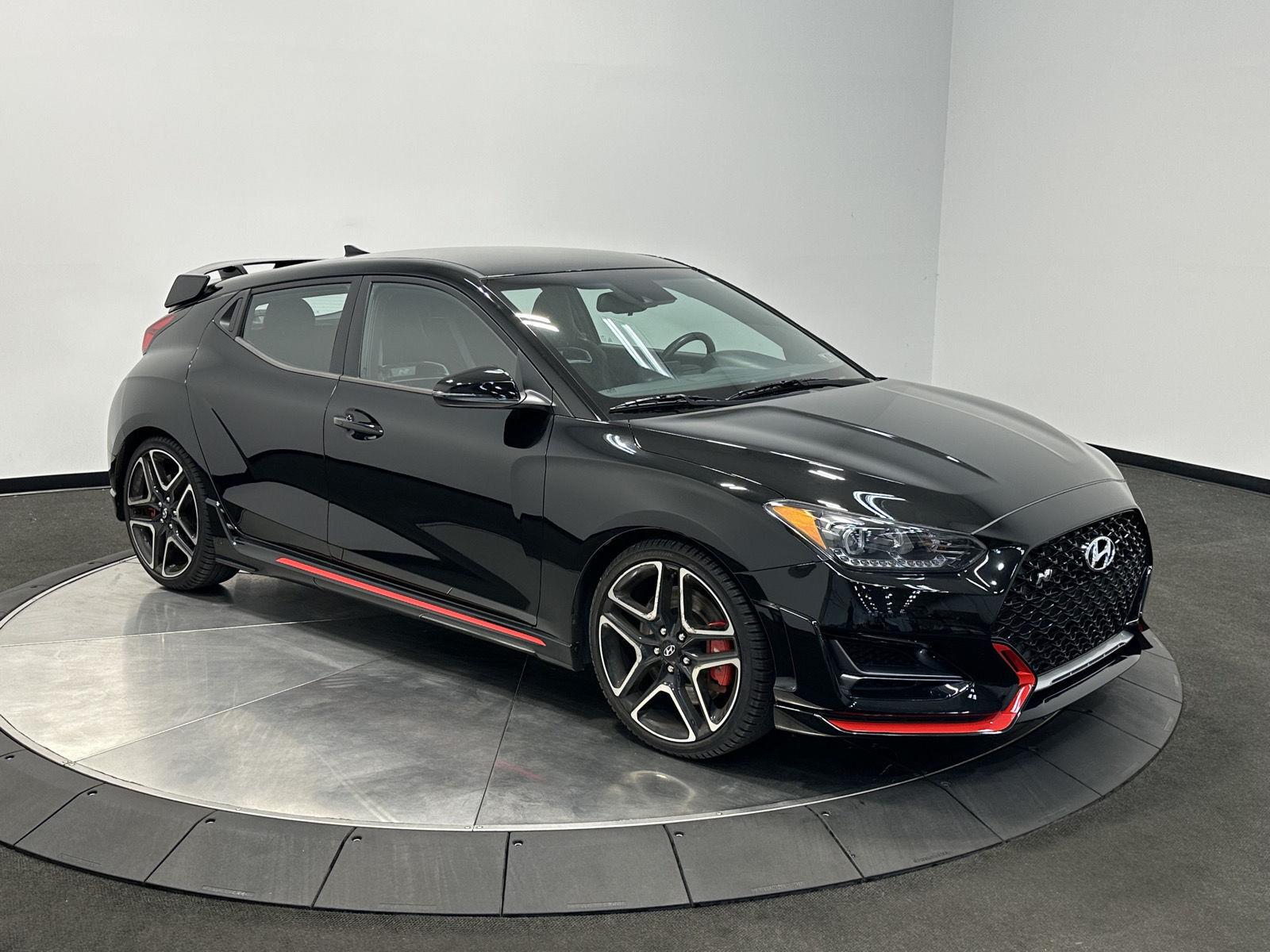 Ultra Black 2022 Hyundai Veloster N Coupe Front-Wheel Drive Manual