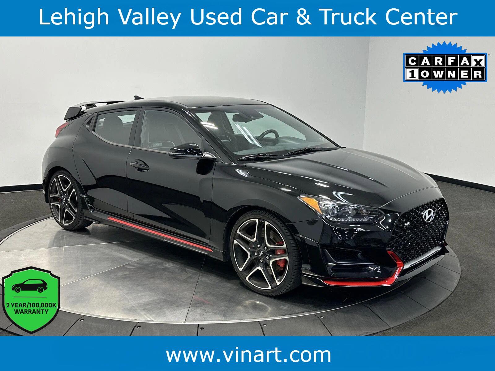 Ultra Black 2022 Hyundai Veloster N Coupe Front-Wheel Drive Manual