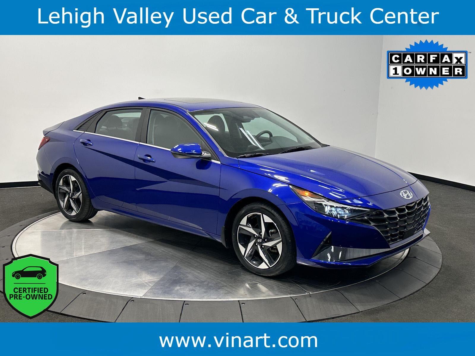 Intense Blue 2023 Hyundai Elantra Sedan Front-Wheel Drive Continuously Variable Transmission