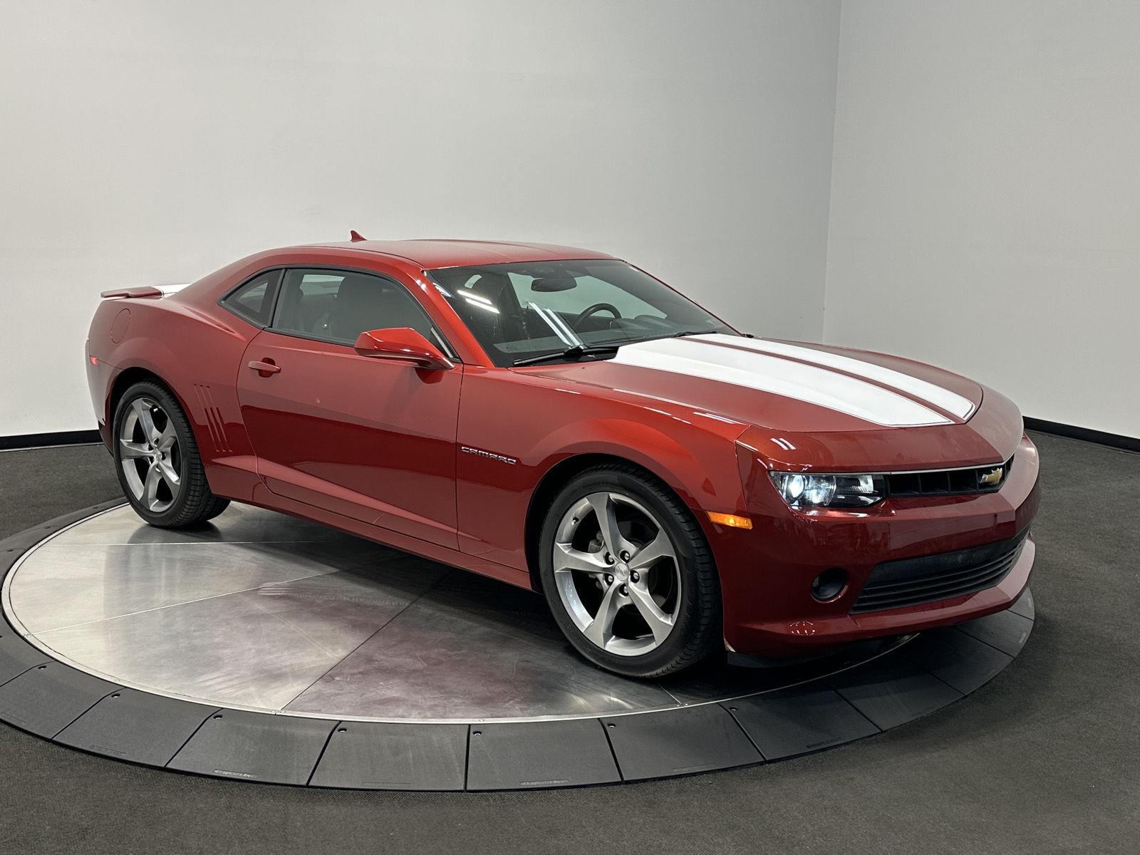 Red Rock Metallic 2014 Chevrolet Camaro Coupe Rear-Wheel Drive 6-Speed Automatic