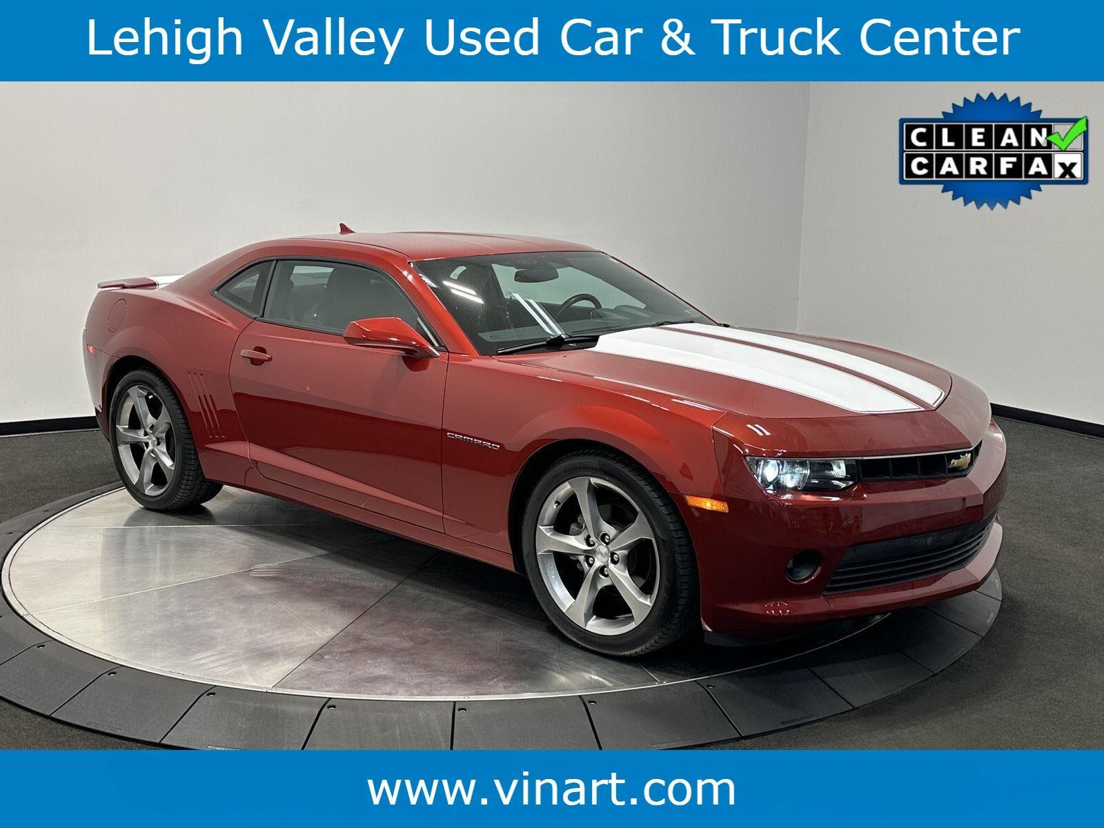 Red Rock Metallic 2014 Chevrolet Camaro Coupe Rear-Wheel Drive 6-Speed Automatic