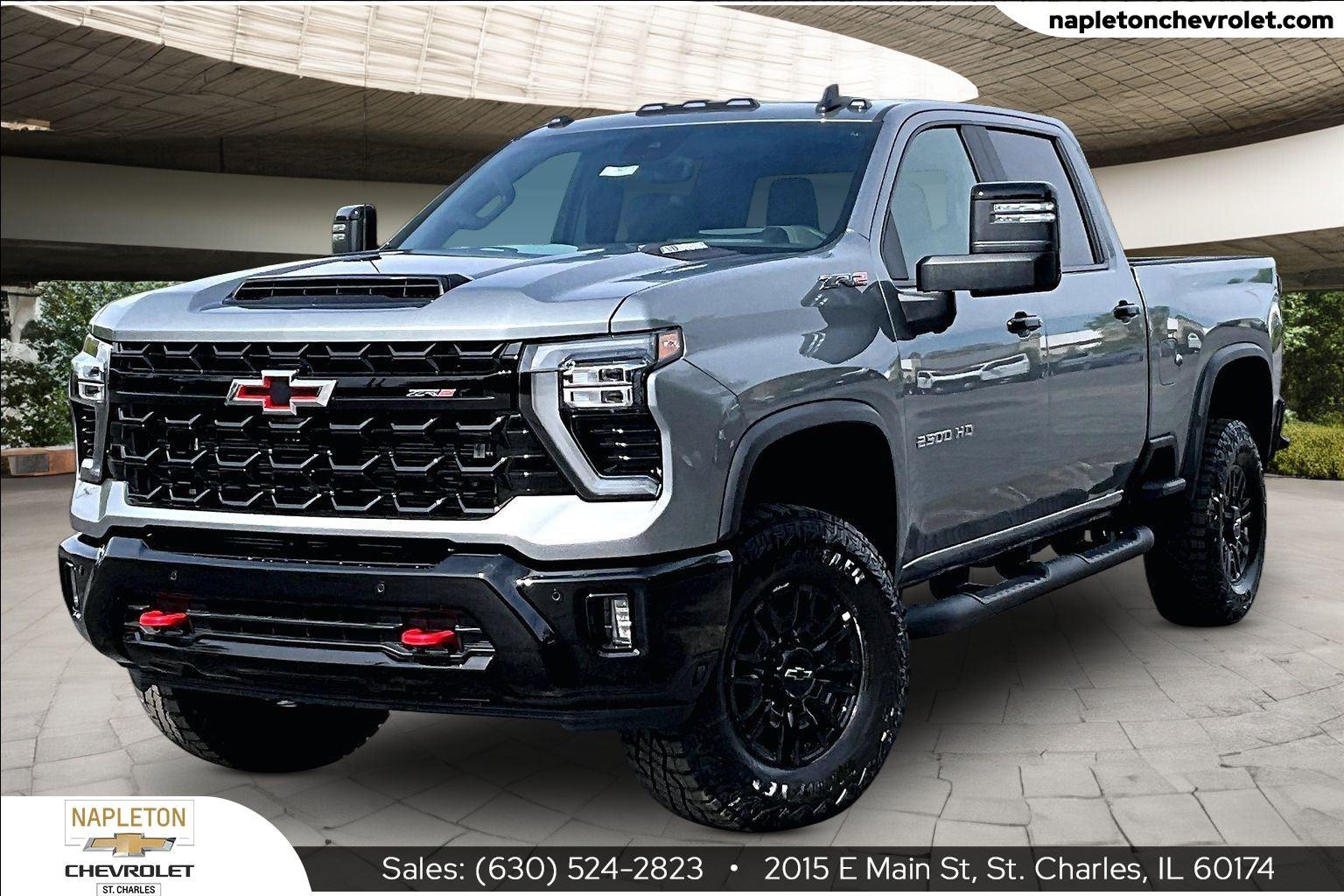 Gray 2026 Chevrolet Silverado 2500HD Pickup Truck Four-Wheel Drive Automatic
