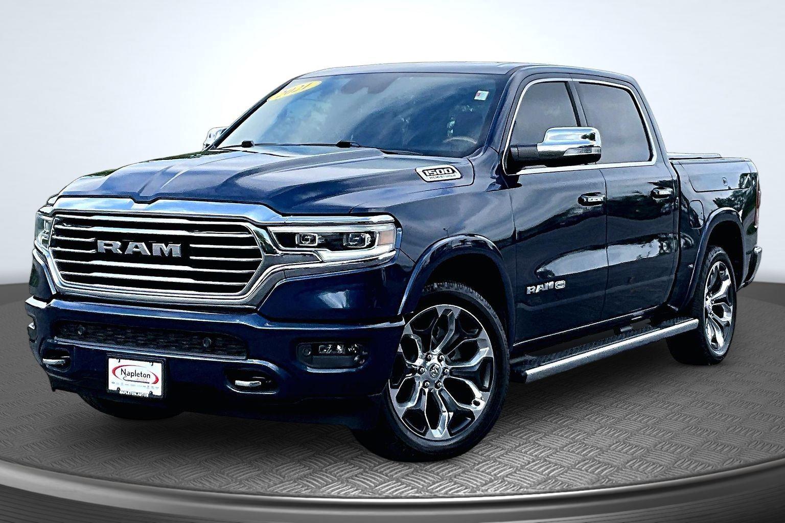 2021 RAM 1500 Longhorn 4x4 Crew Cab 5'7's photo