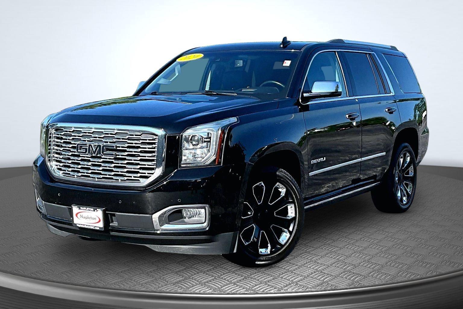 Onyx Black 2020 GMC Yukon SUV / Crossover Four-Wheel Drive Automatic