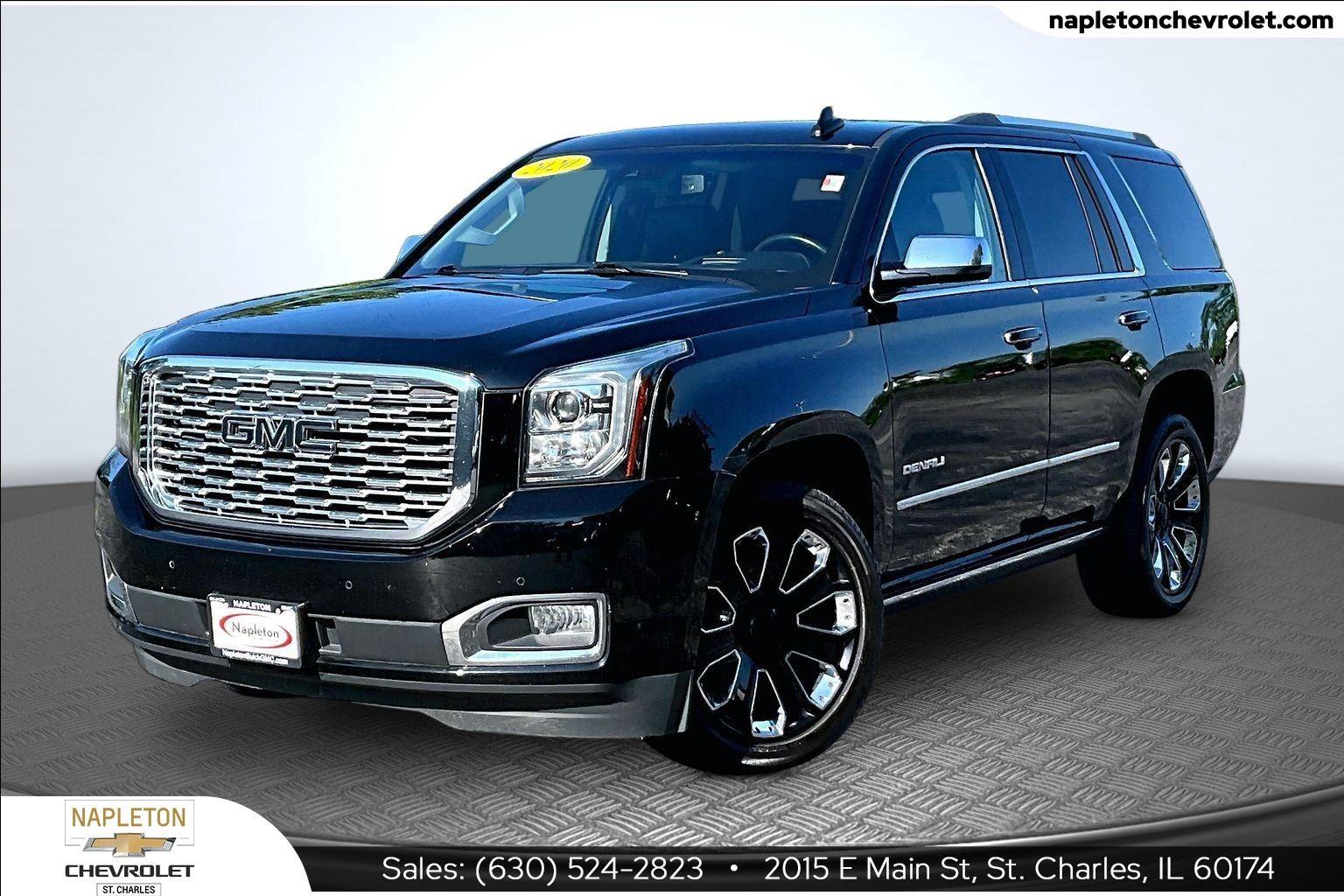 Onyx Black 2020 GMC Yukon SUV / Crossover Four-Wheel Drive Automatic